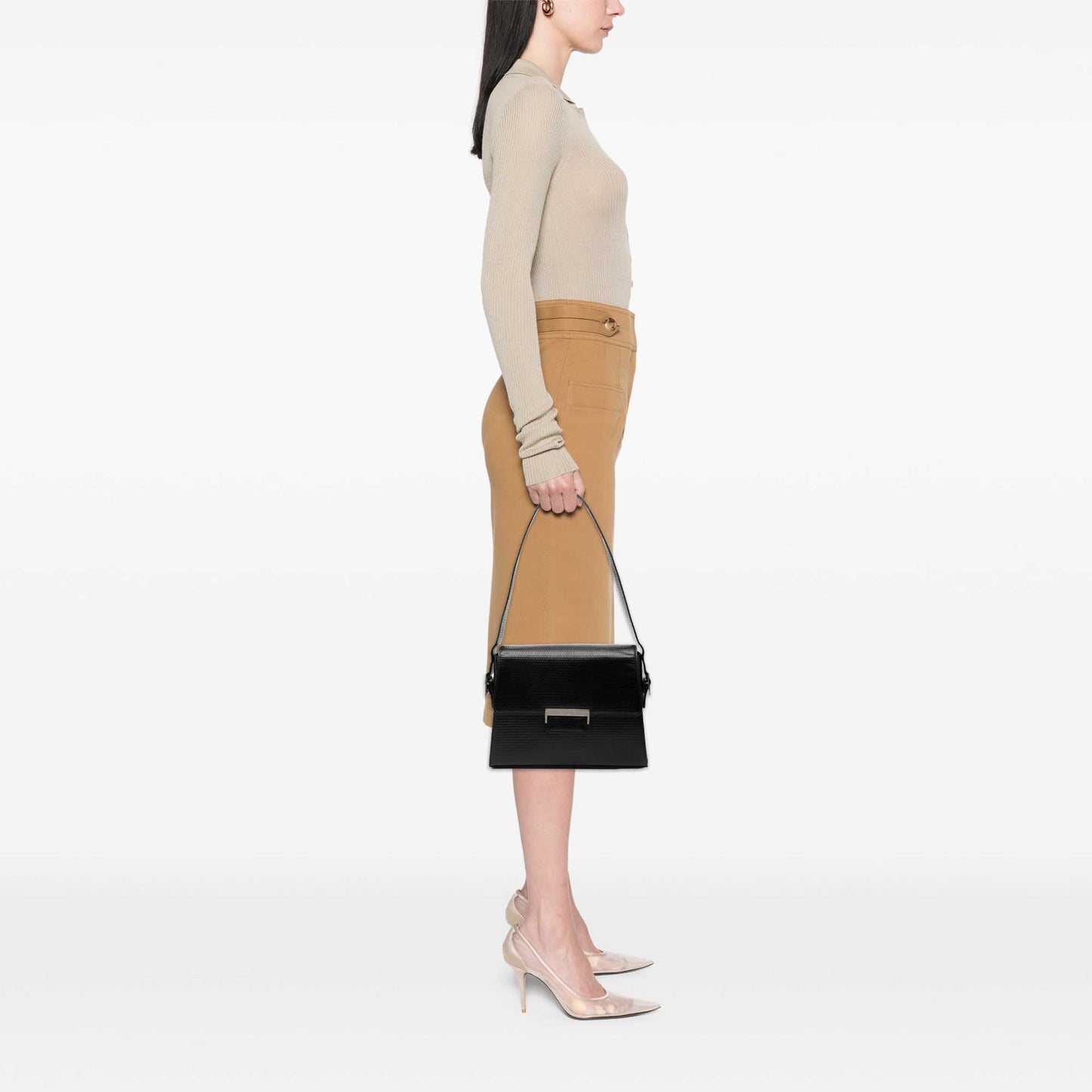 Saint Laurent Leather Shoulder Bag