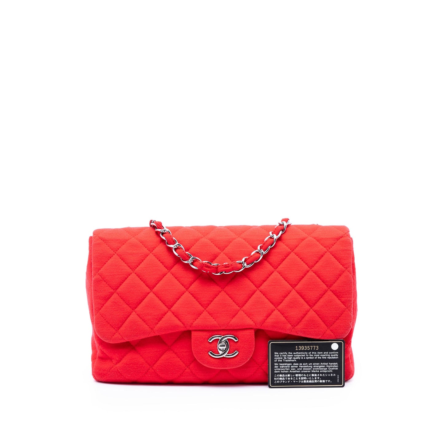 Chanel Jumbo Classic Jersey Single Flap
