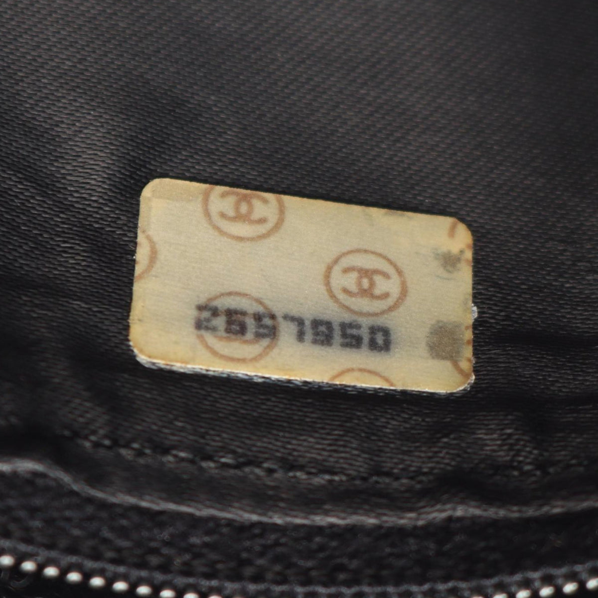 Chanel CC Diamond Quilted Caviar Tassel Camera Bag