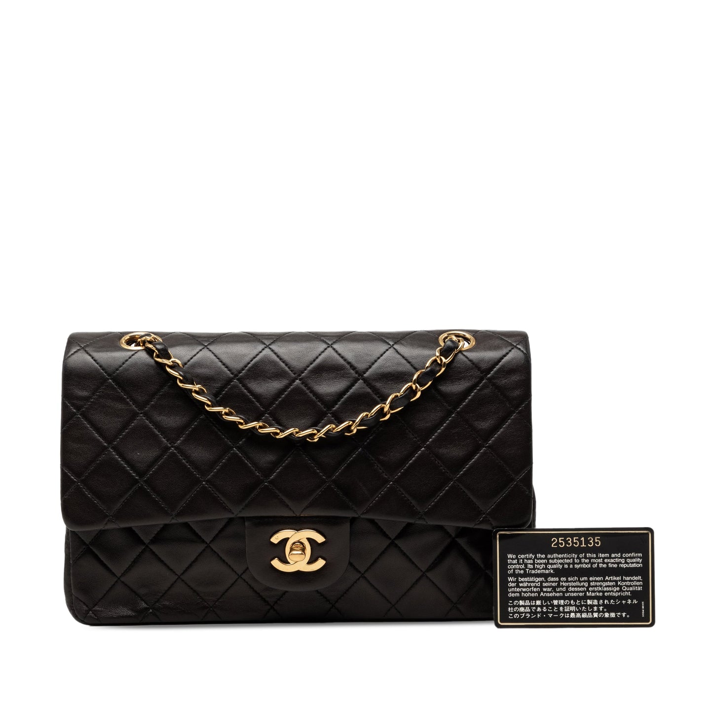 Chanel Medium Classic Lambskin Double Flap