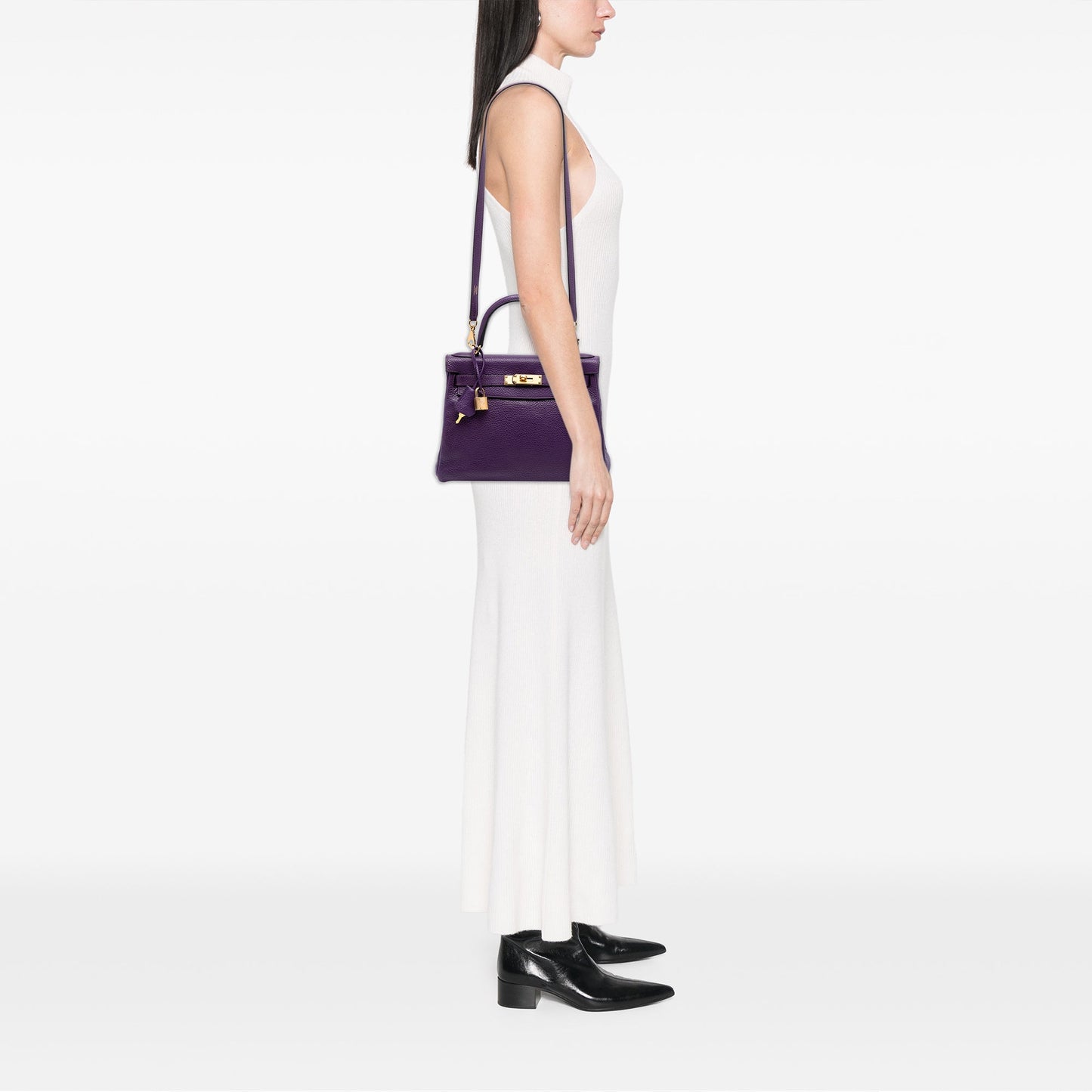 Hermès Taurillon Clemence Kelly II Retourne 28