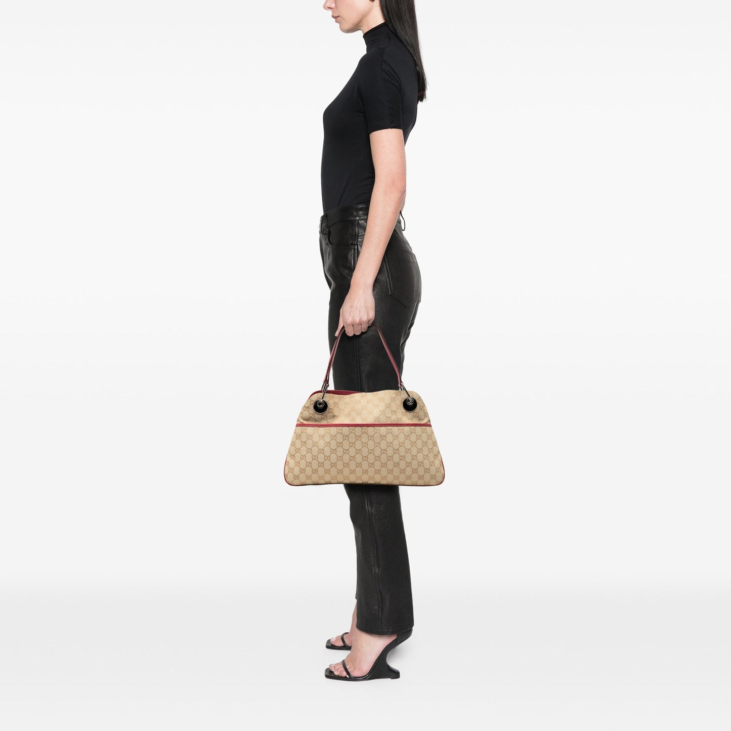 Gucci GG Canvas Eclipse Shoulder Bag