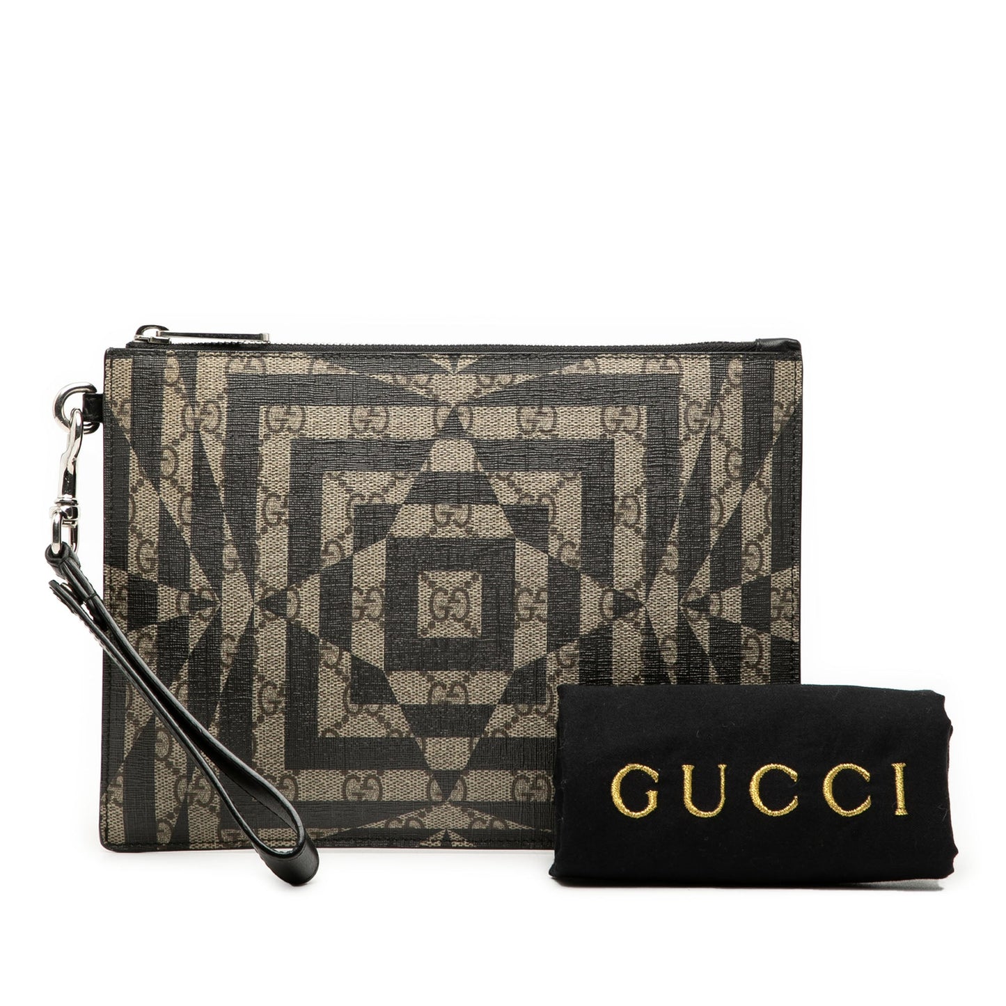 Gucci GG Supreme Caleido Clutch