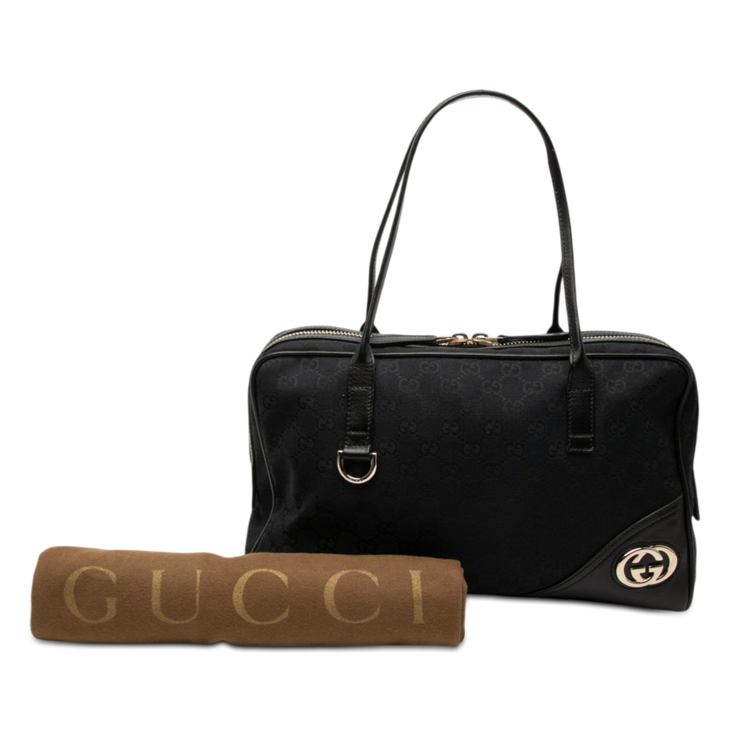 Gucci GG Canvas New Britt Shoulder Bag