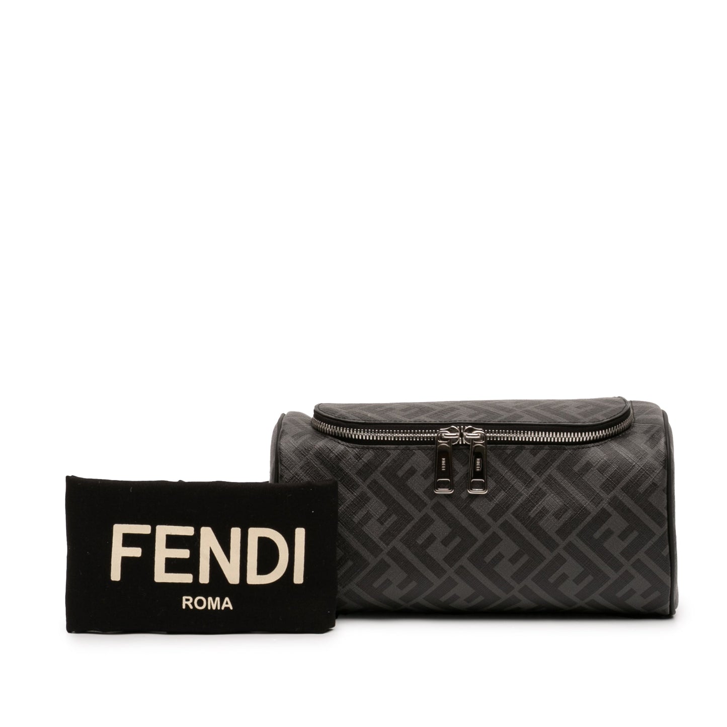 Fendi Zucca Coated Canvas FF Travel Essential Case