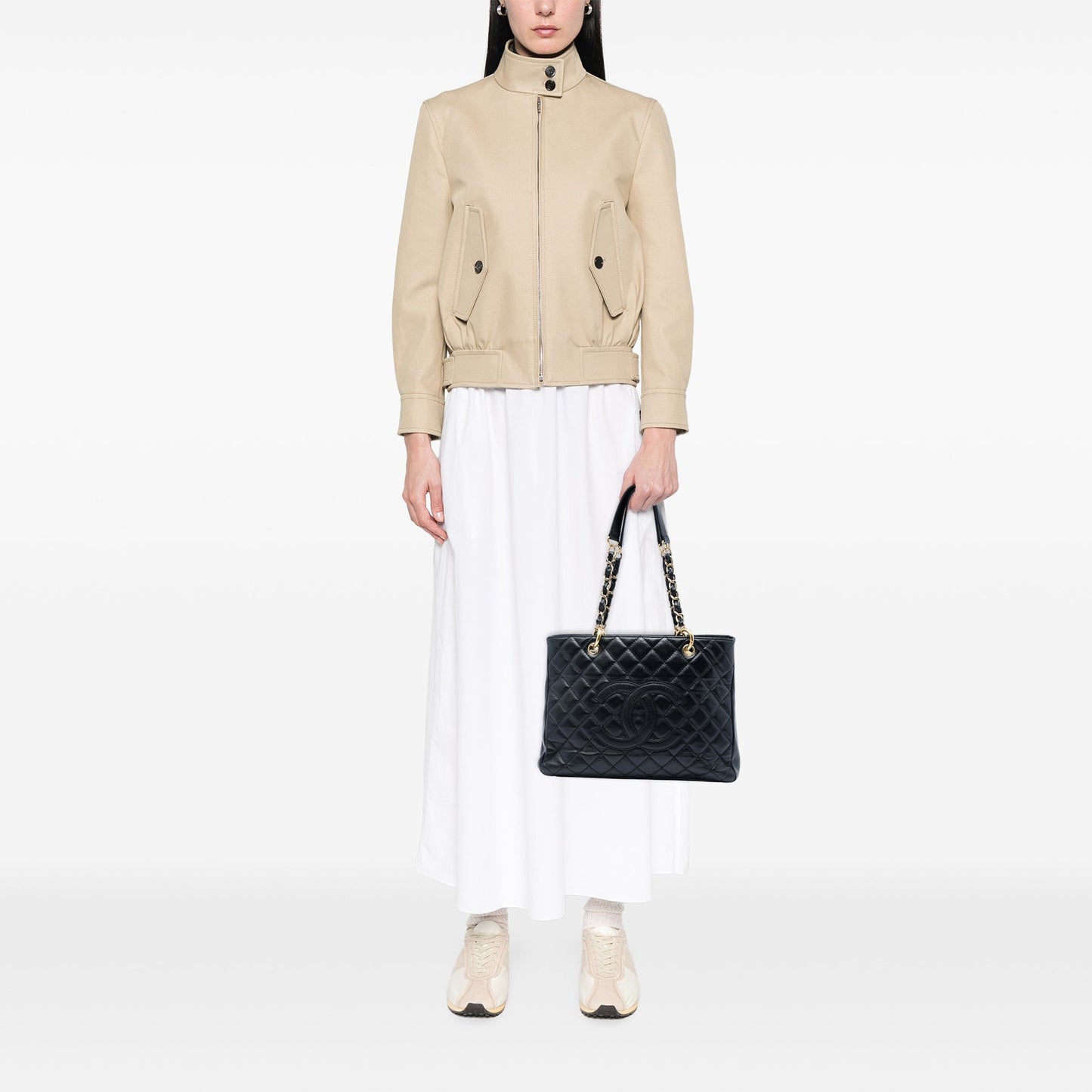 Chanel Caviar Grand Shopping Tote