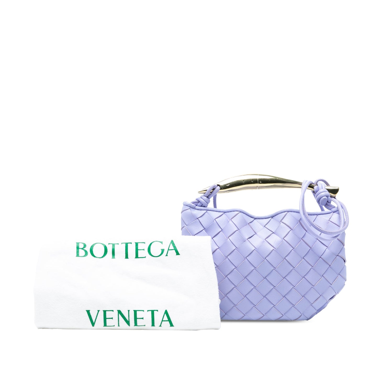Bottega Veneta Baby Lambskin Intrecciato Sardine Bag