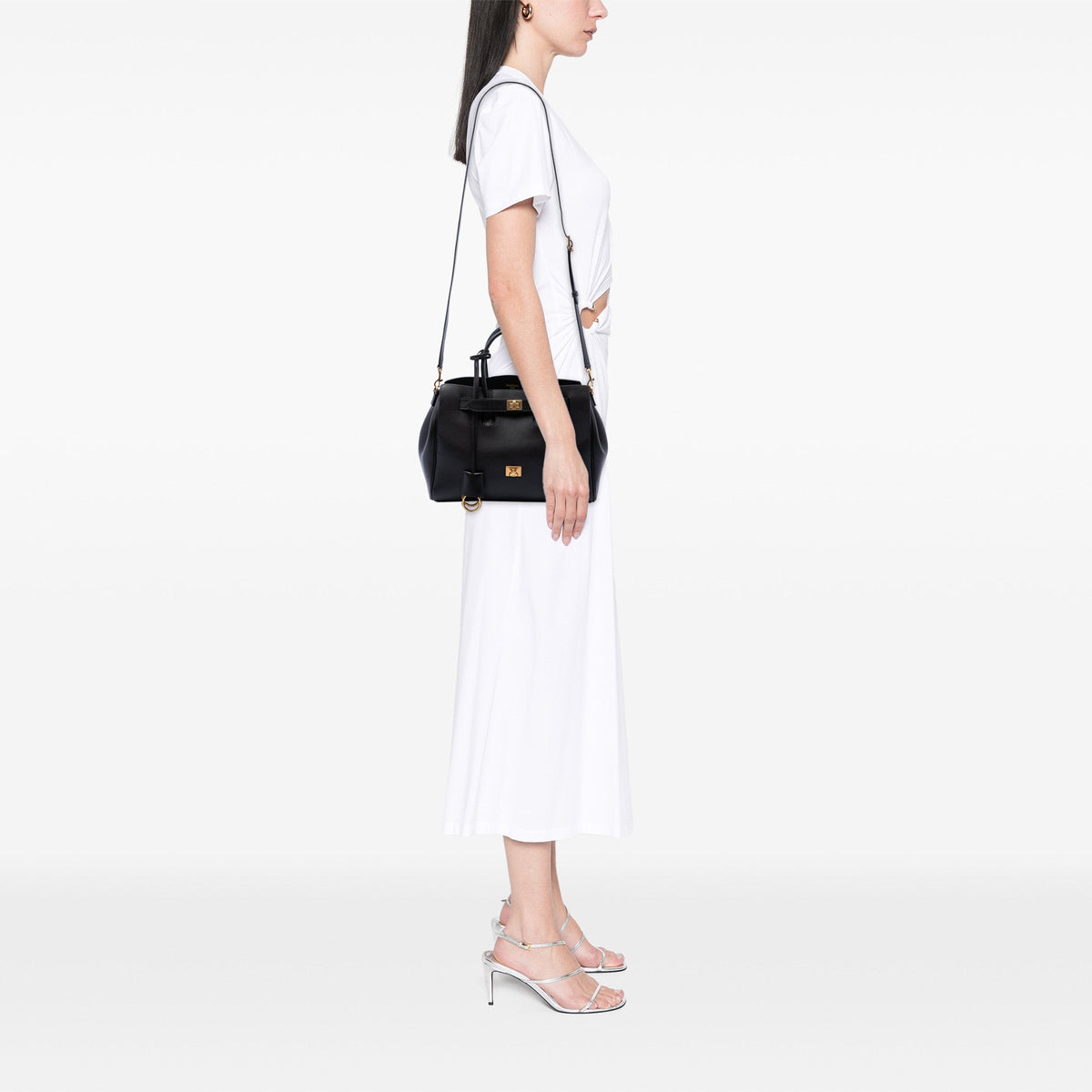 Balenciaga Small Smooth Calfskin Bel Air Carry All Tote
