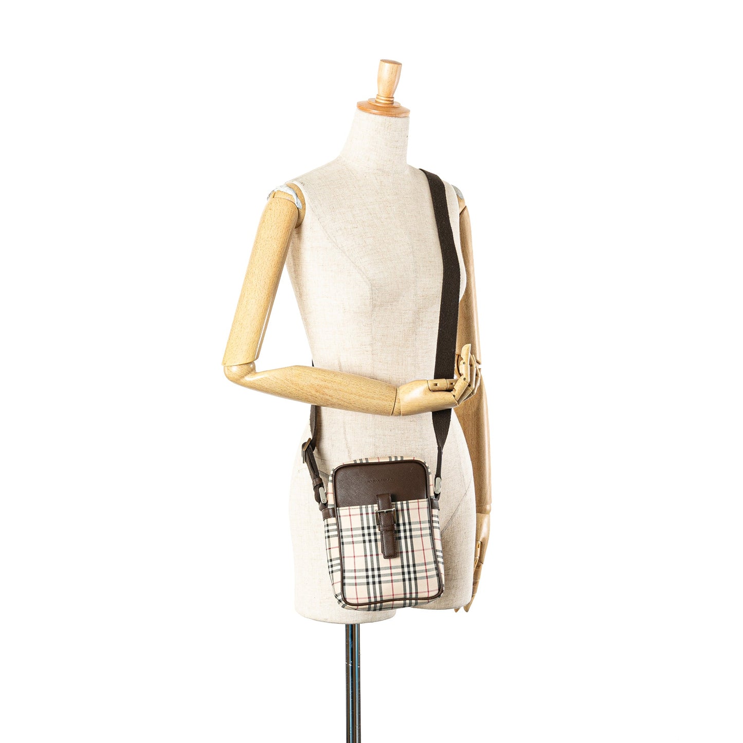 Burberry House Check Canvas Crossbody