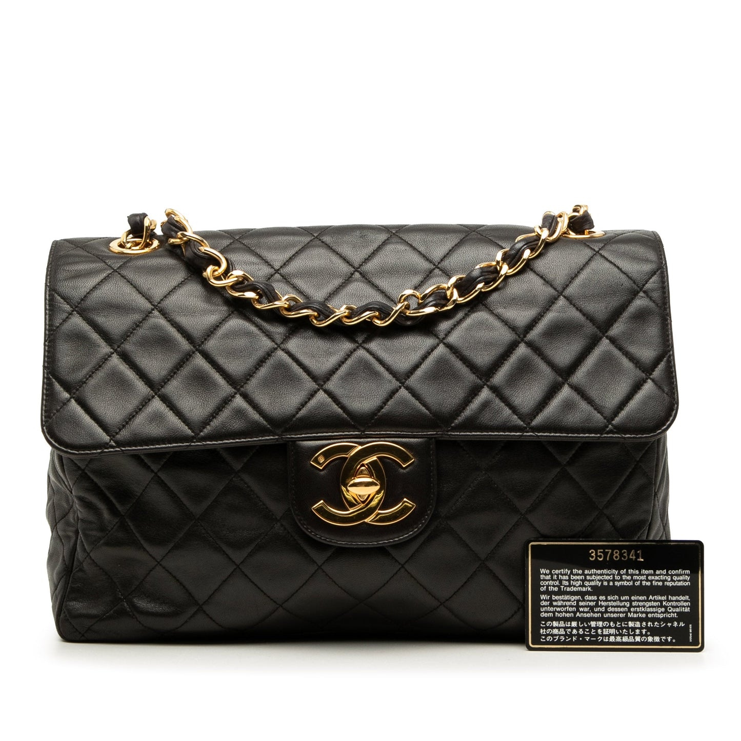 Chanel Jumbo XL Classic Lambskin Single Flap