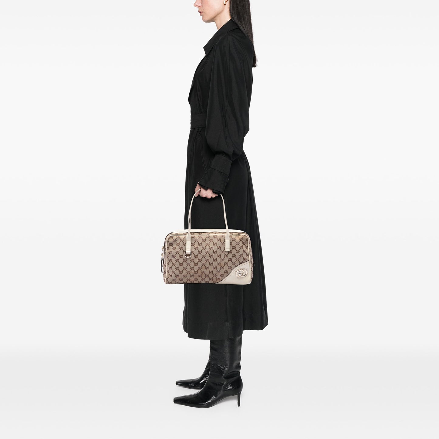Gucci GG Canvas New Britt Shoulder Bag