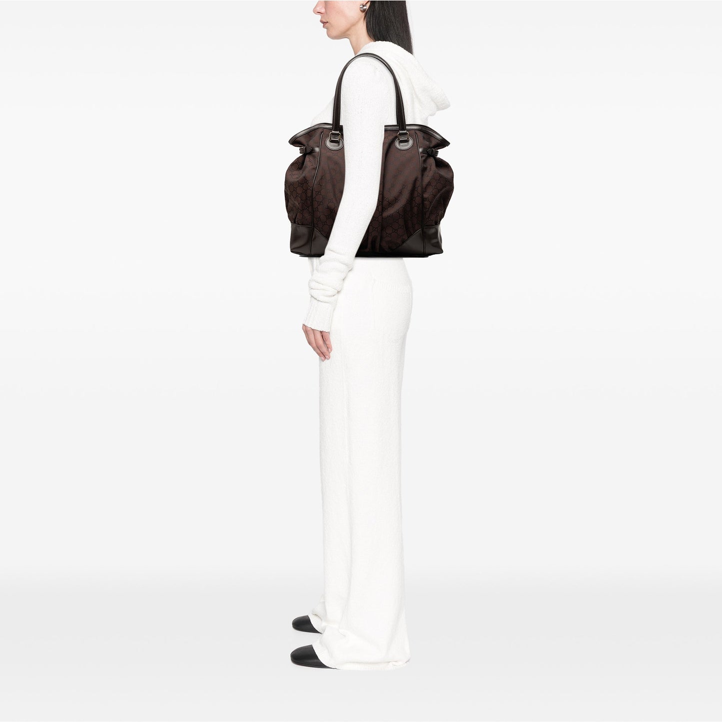 GG Nylon Full Moon Tote