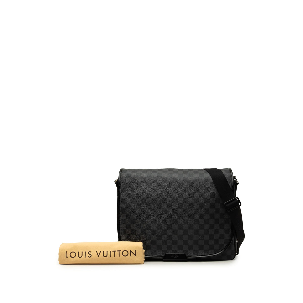 Louis Vuitton Damier Graphite Daniel GM — Black