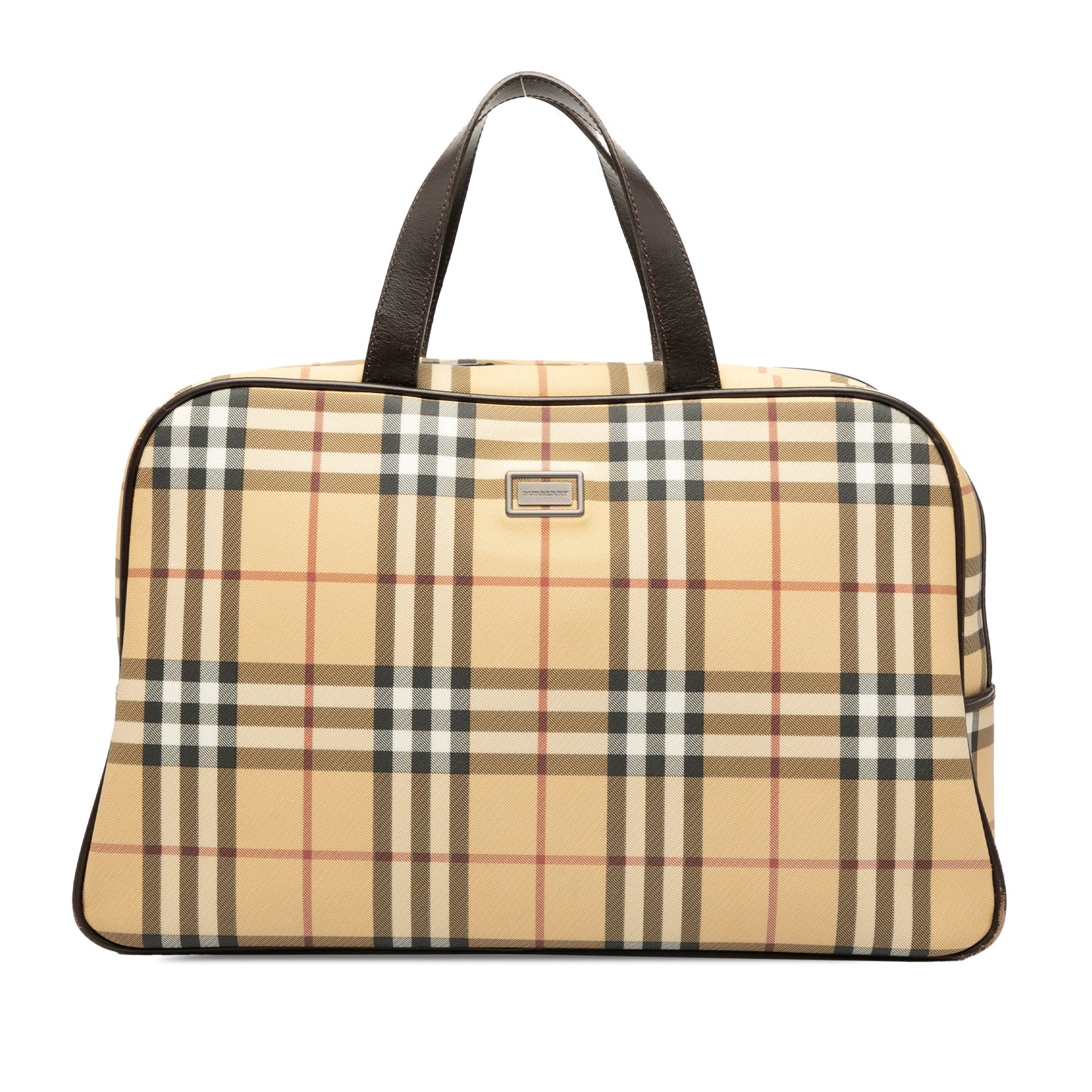 Burberry House Check Canvas Travel Bag