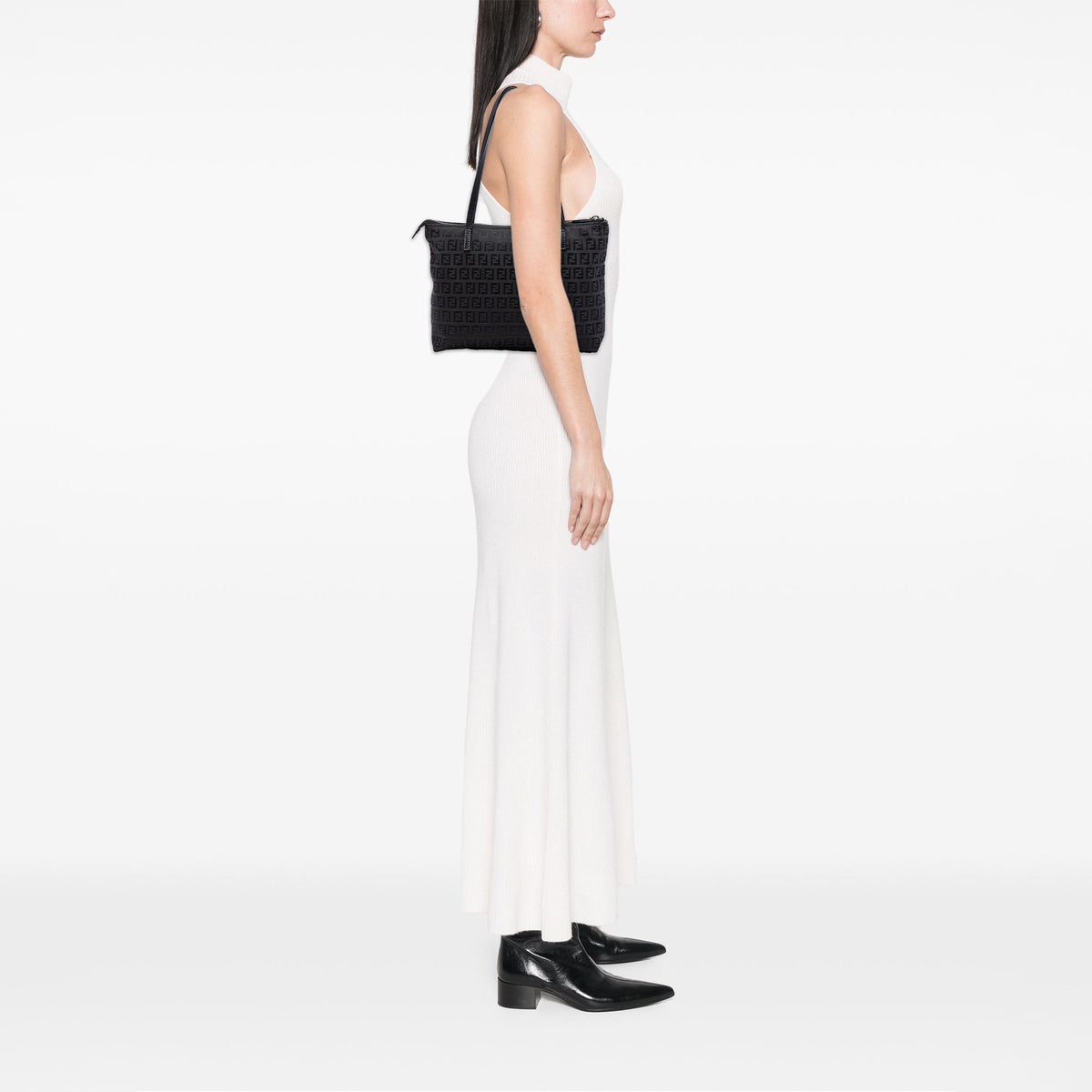 Fendi Zucchino Canvas Tote