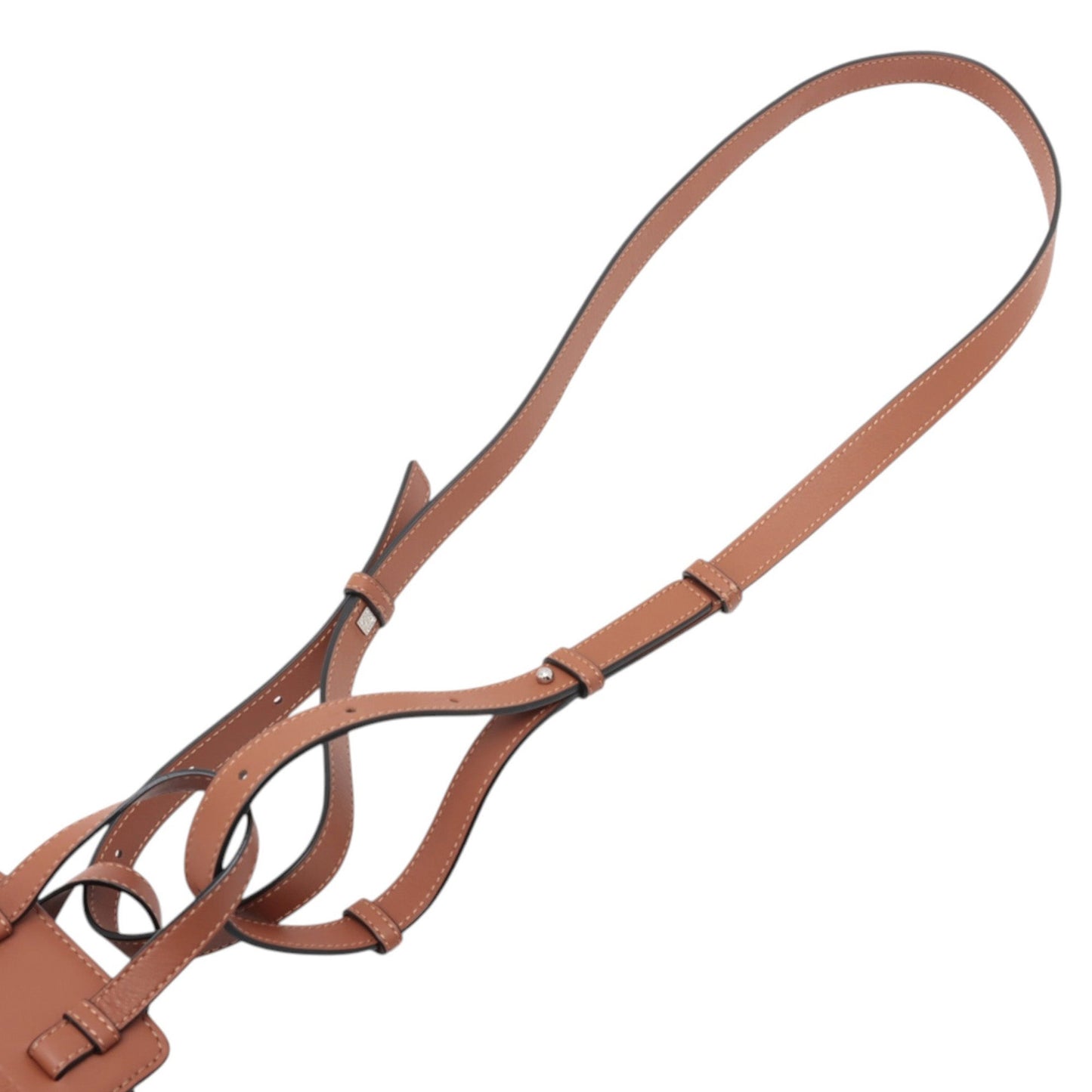 LOEWE Mini Leather Drawstring Hammock Bag