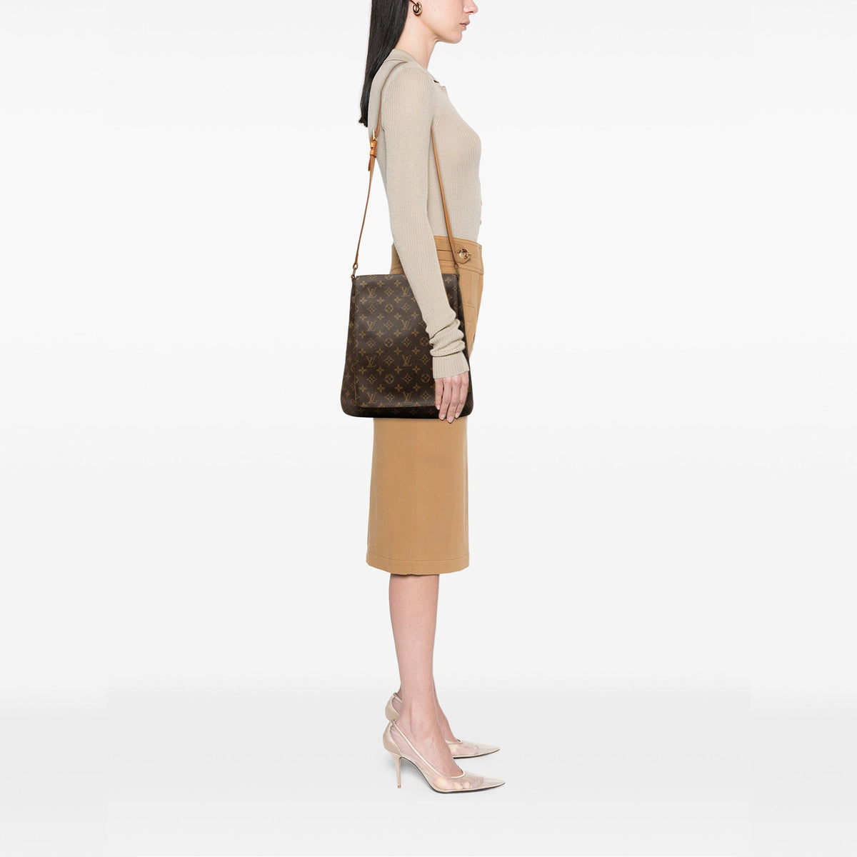 Louis Vuitton Monogram Musette Salsa GM — Brown
