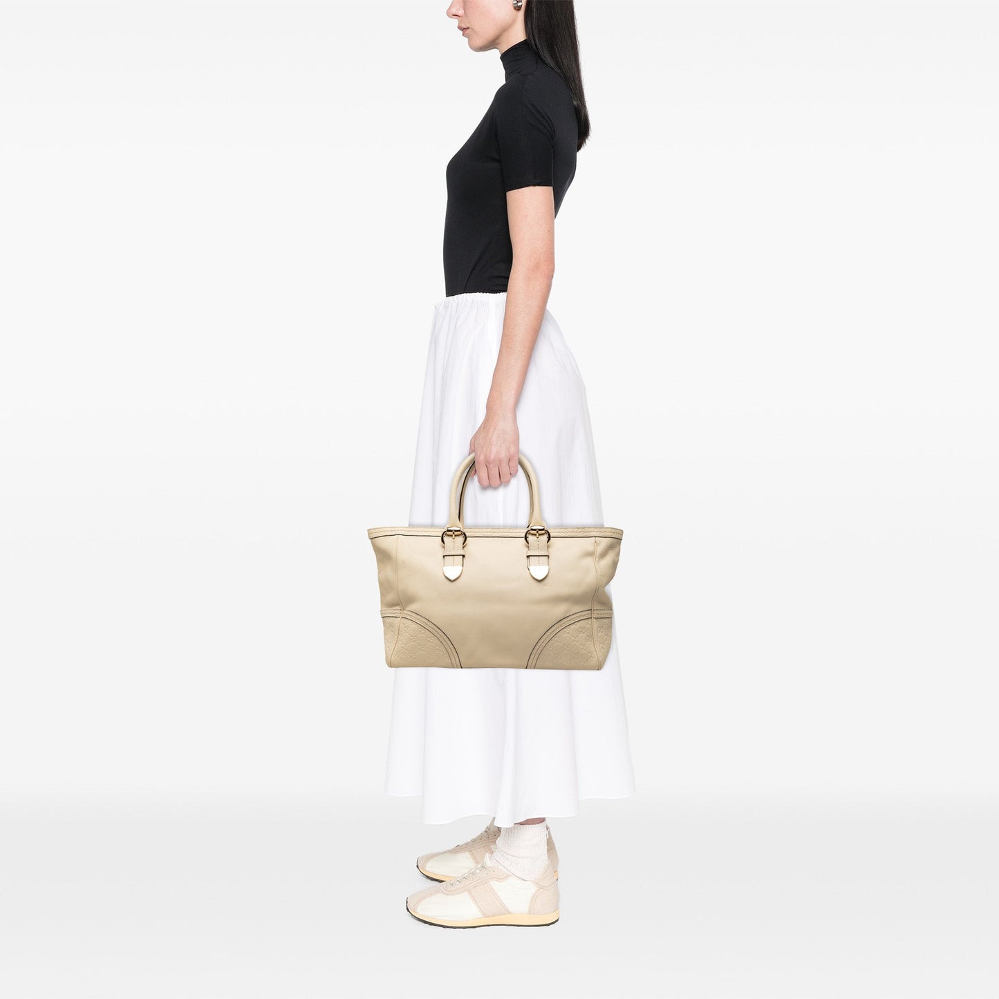 Gucci Calfskin Signoria Tote
