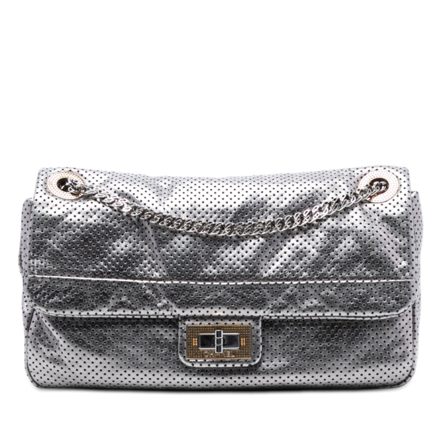 Chanel Medium Reissue Perforated Calfskin Drill Flap