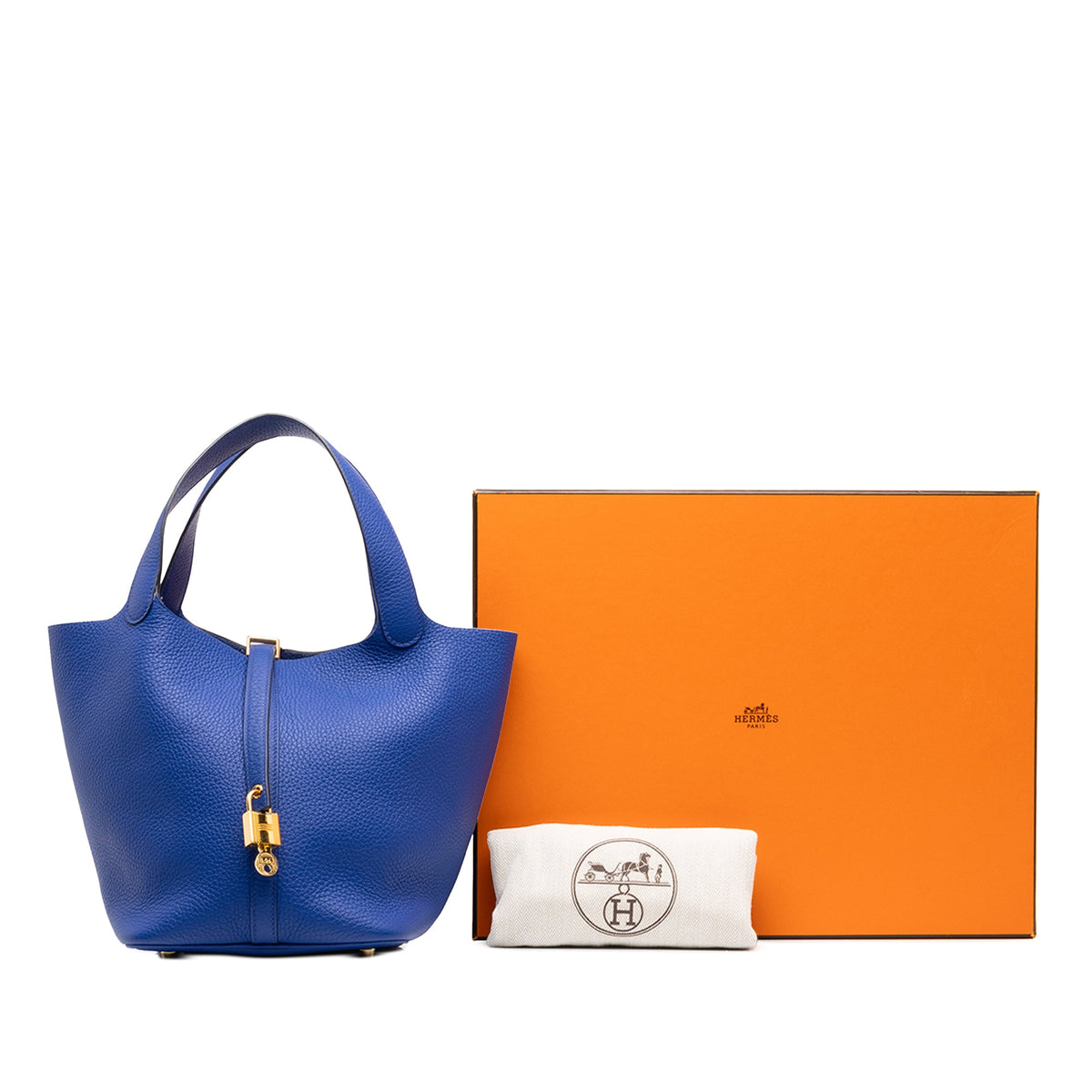 Hermès Clemence Picotin Lock 18