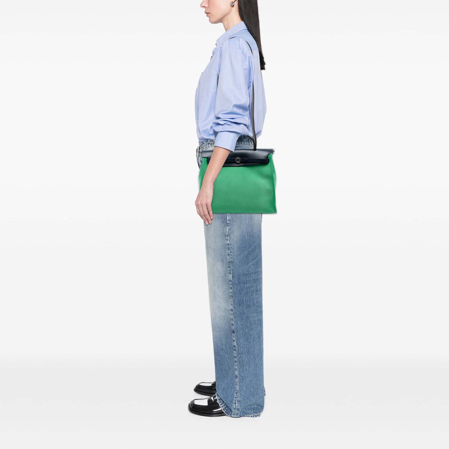 Hermès Toile Herbag Zip 31