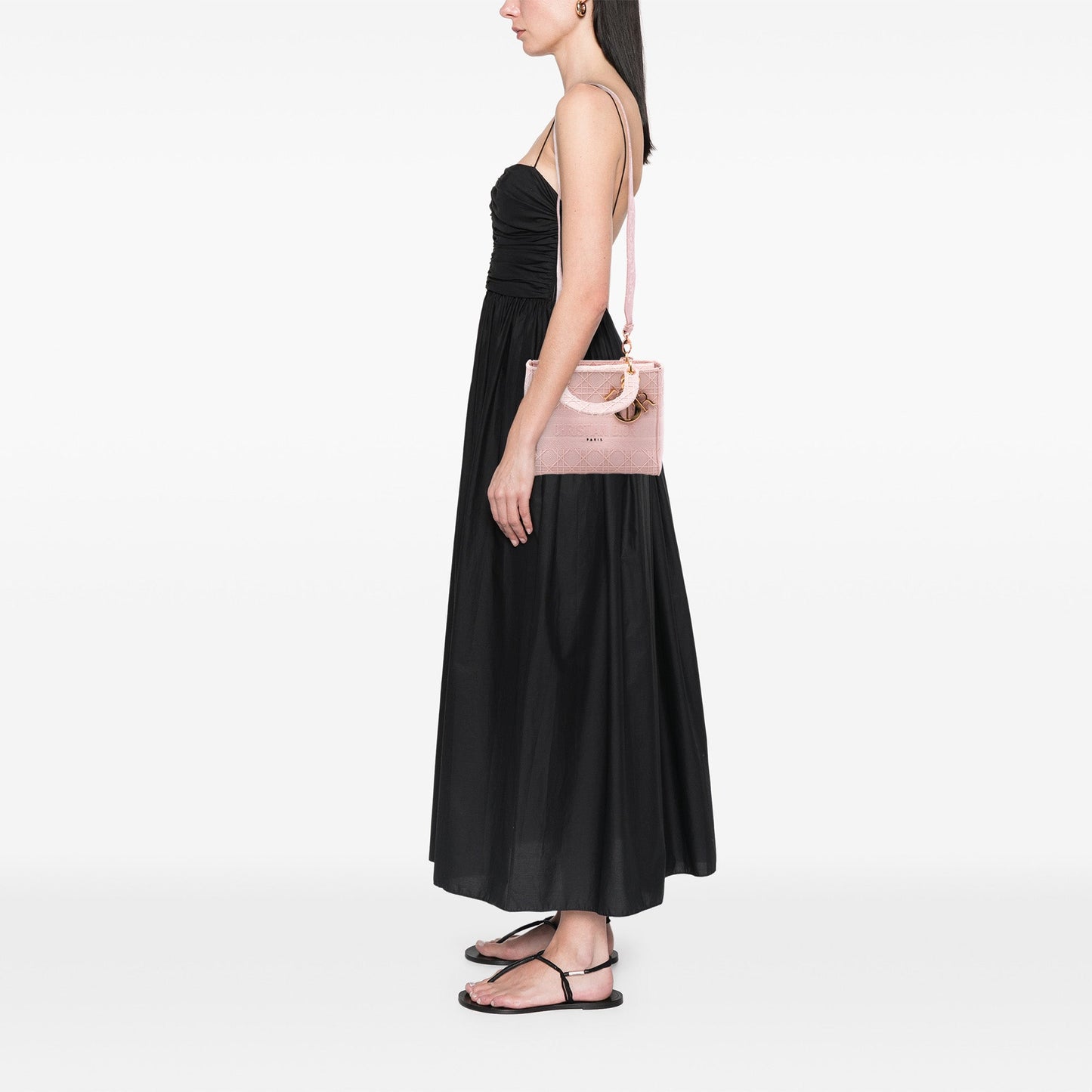 Dior Medium Canvas Cannage Lady D Lite