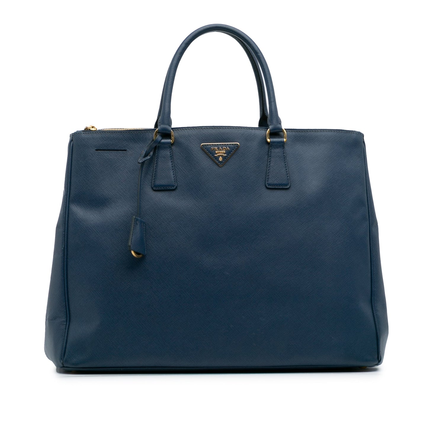 Prada Extra Large Saffiano Lux Galleria Double Zip Tote