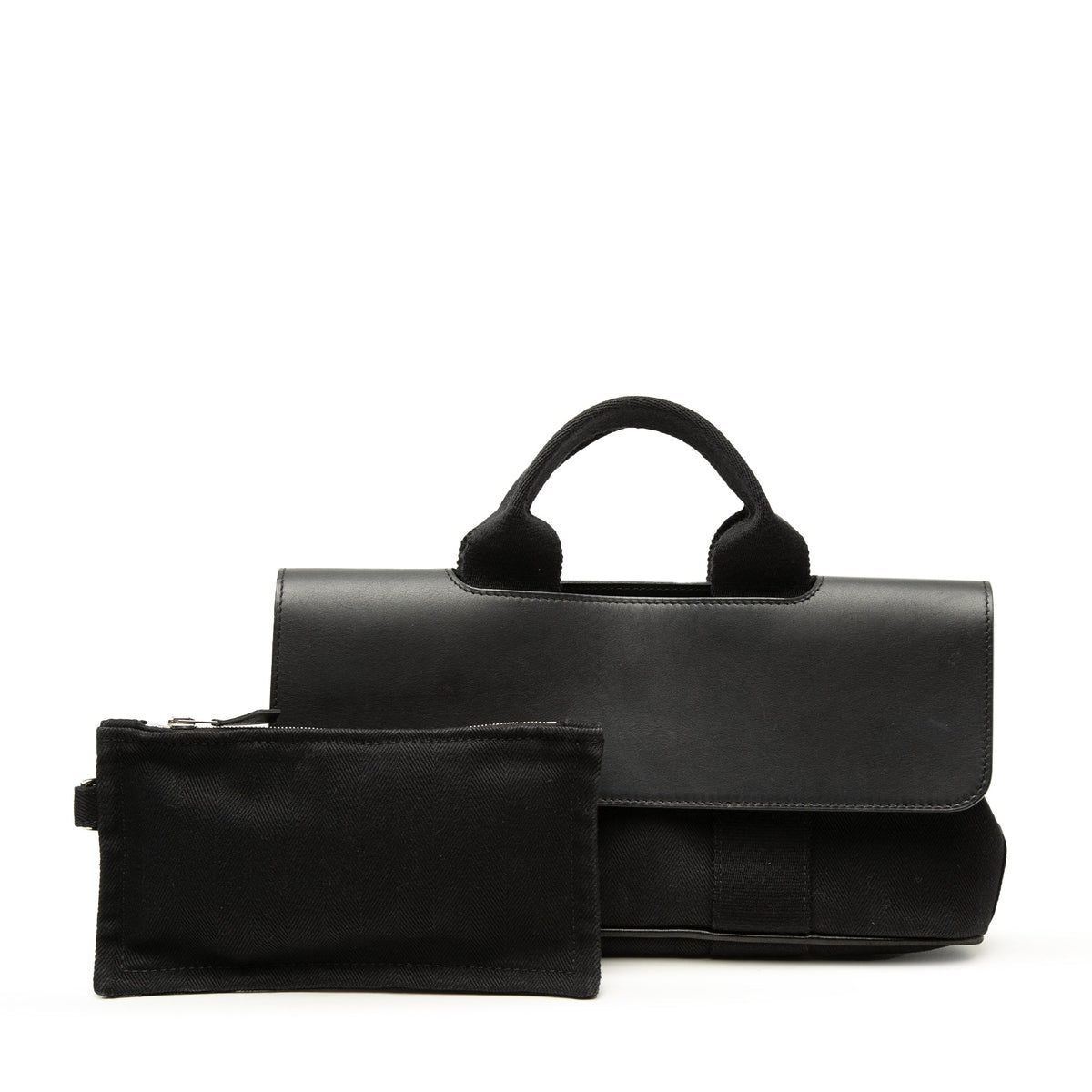 Hermès Toile and Swift Valparaiso Long PM