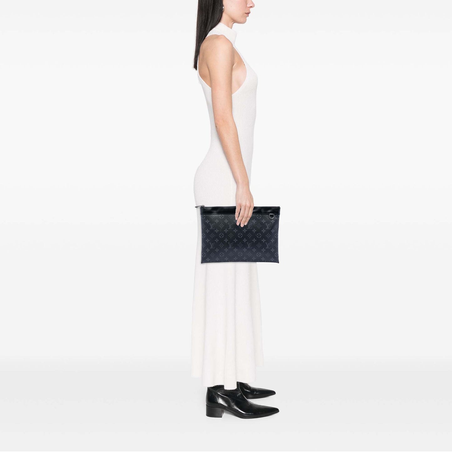 Louis Vuitton Monogram Eclipse Discovery Pochette GM