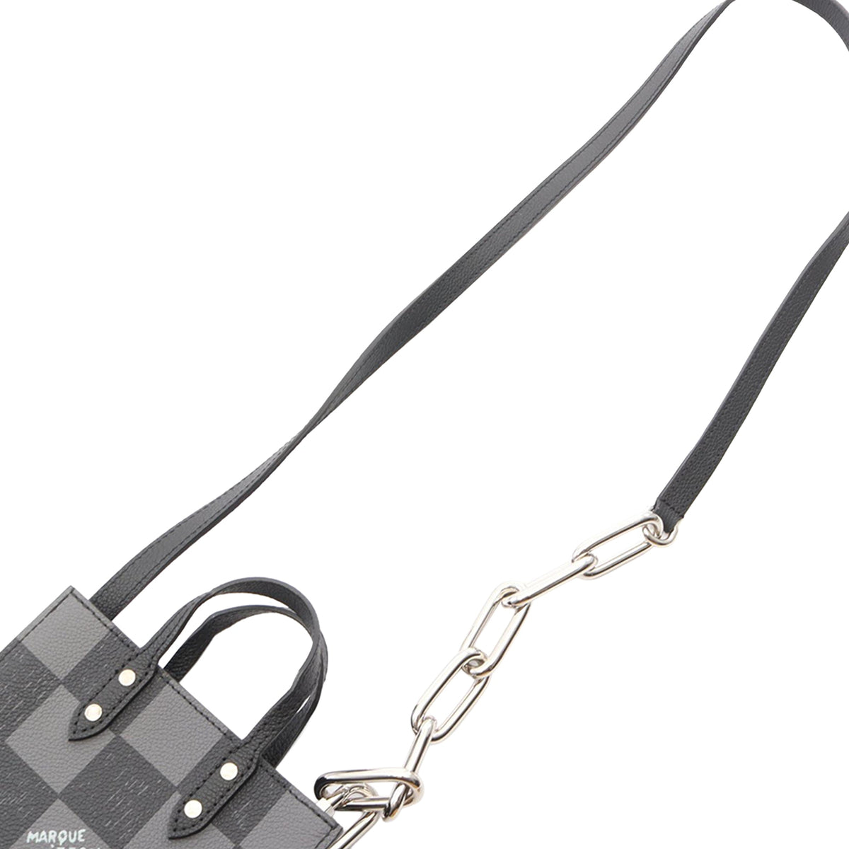 Louis Vuitton Damier Checkerboard Sac Plat XS