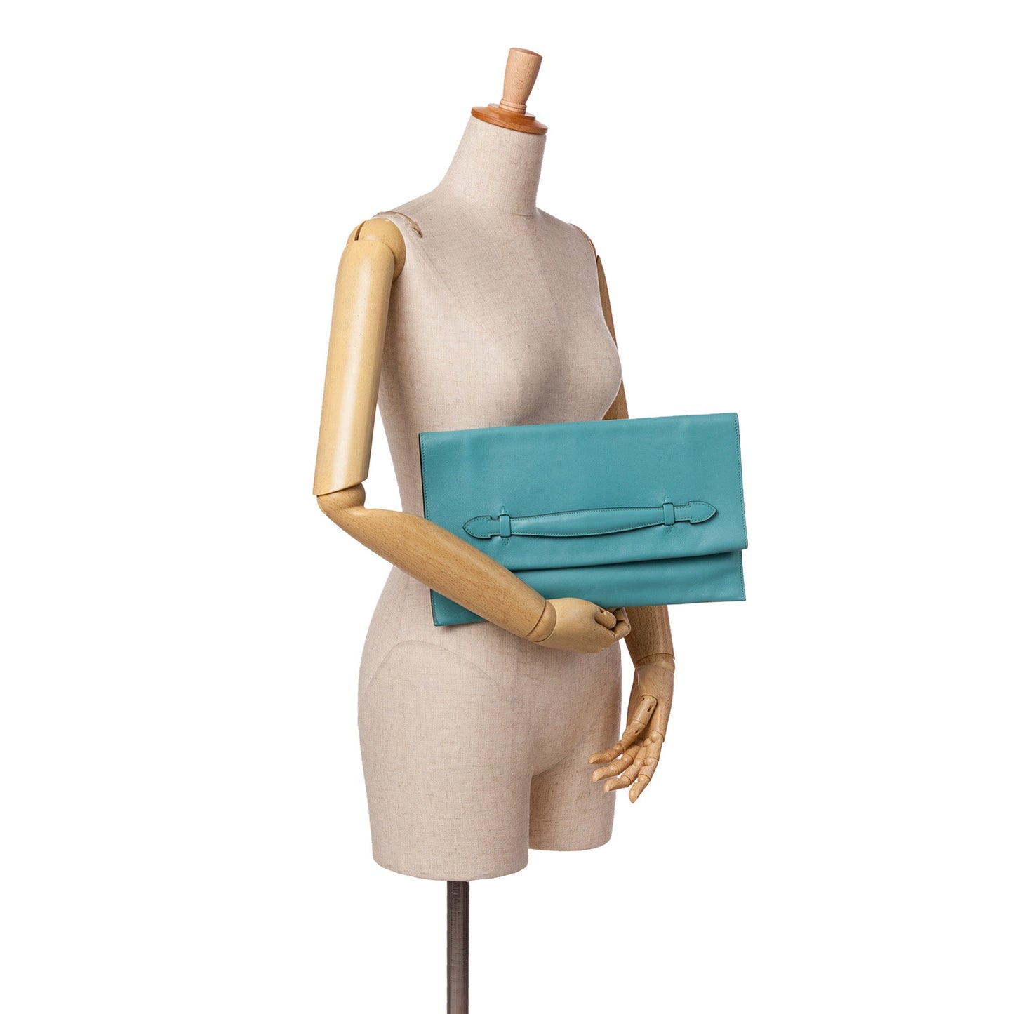 Hermès Evercolor Pliplat Clutch