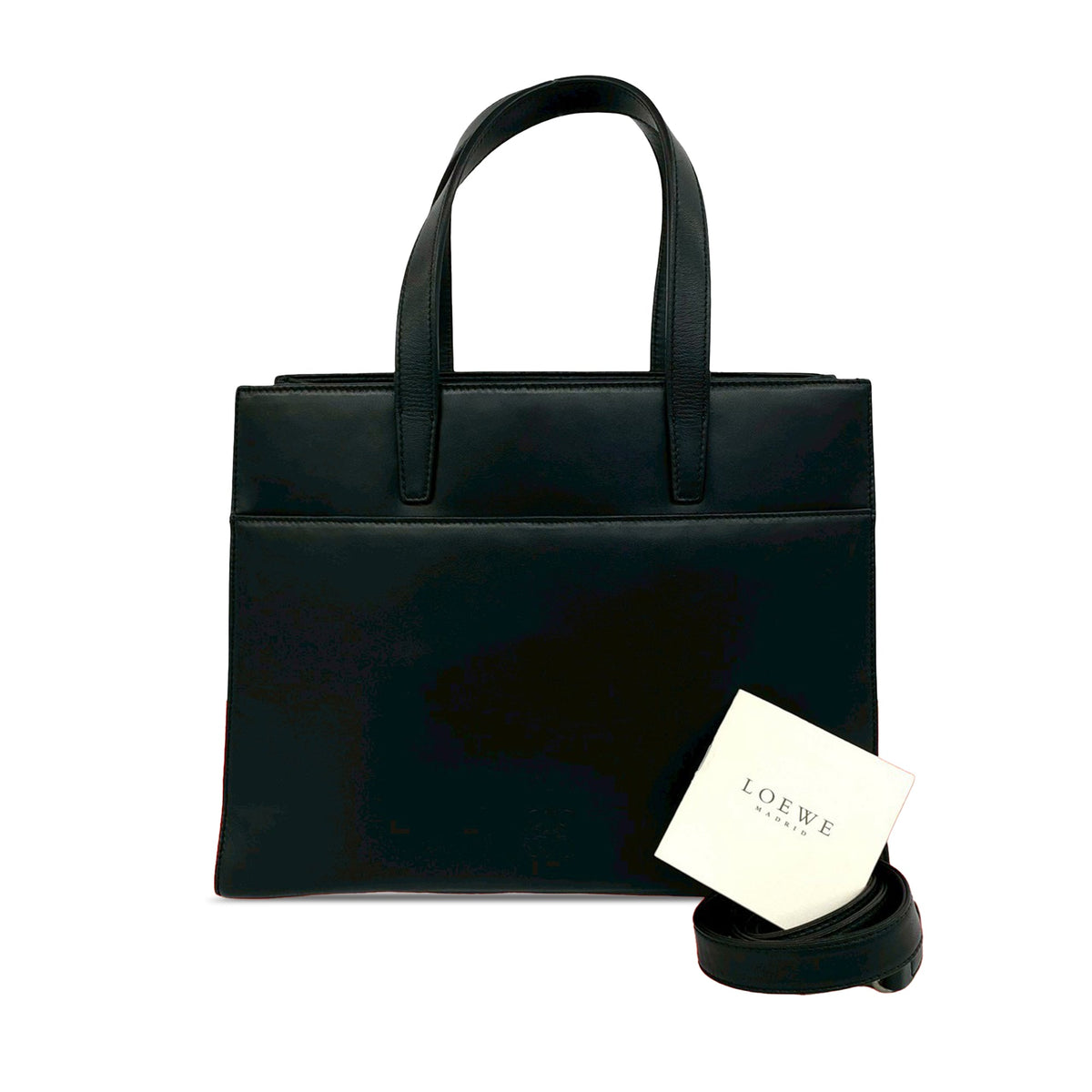 LOEWE Leather Anagram Satchel