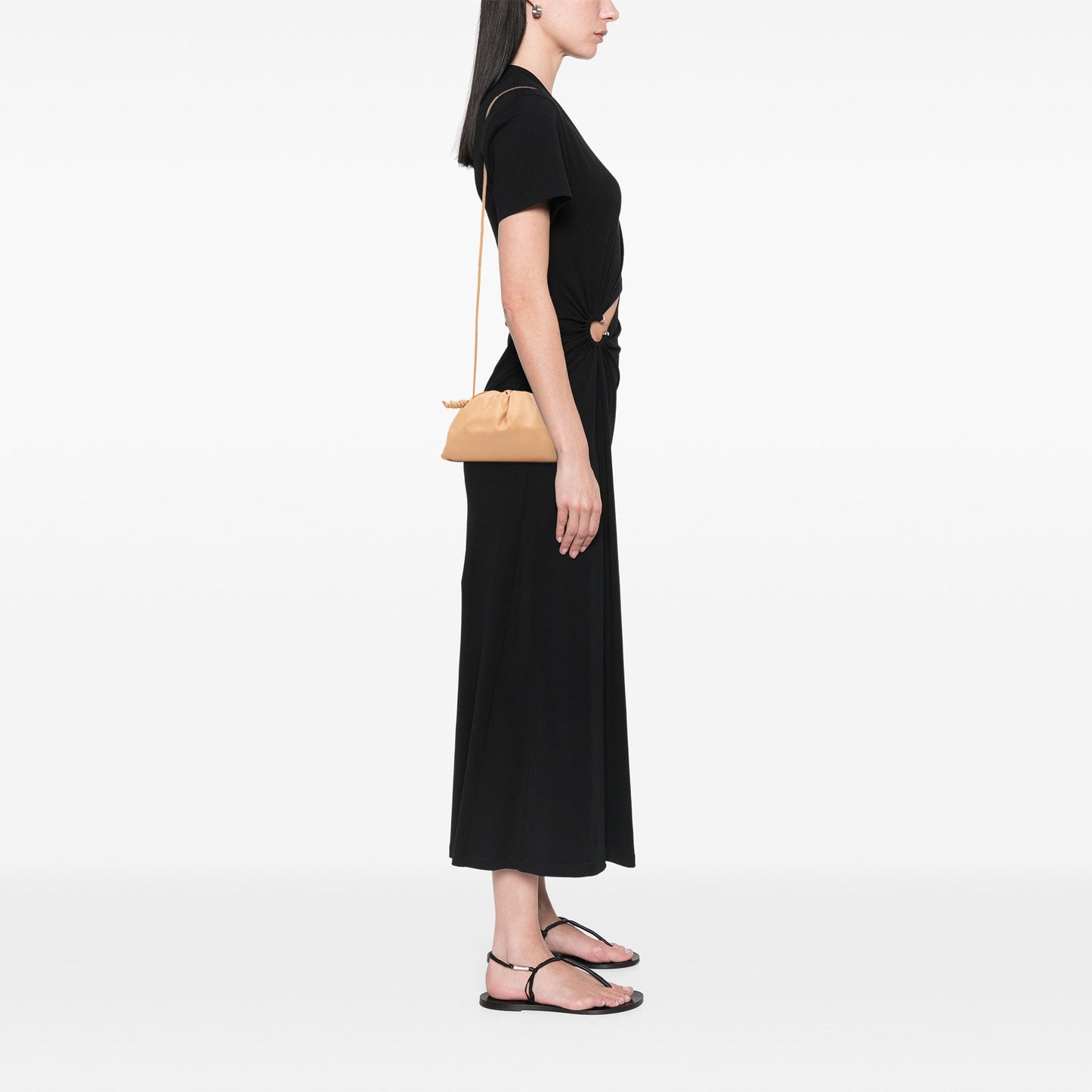 Bottega Veneta Lambskin The Mini Pouch Crossbody