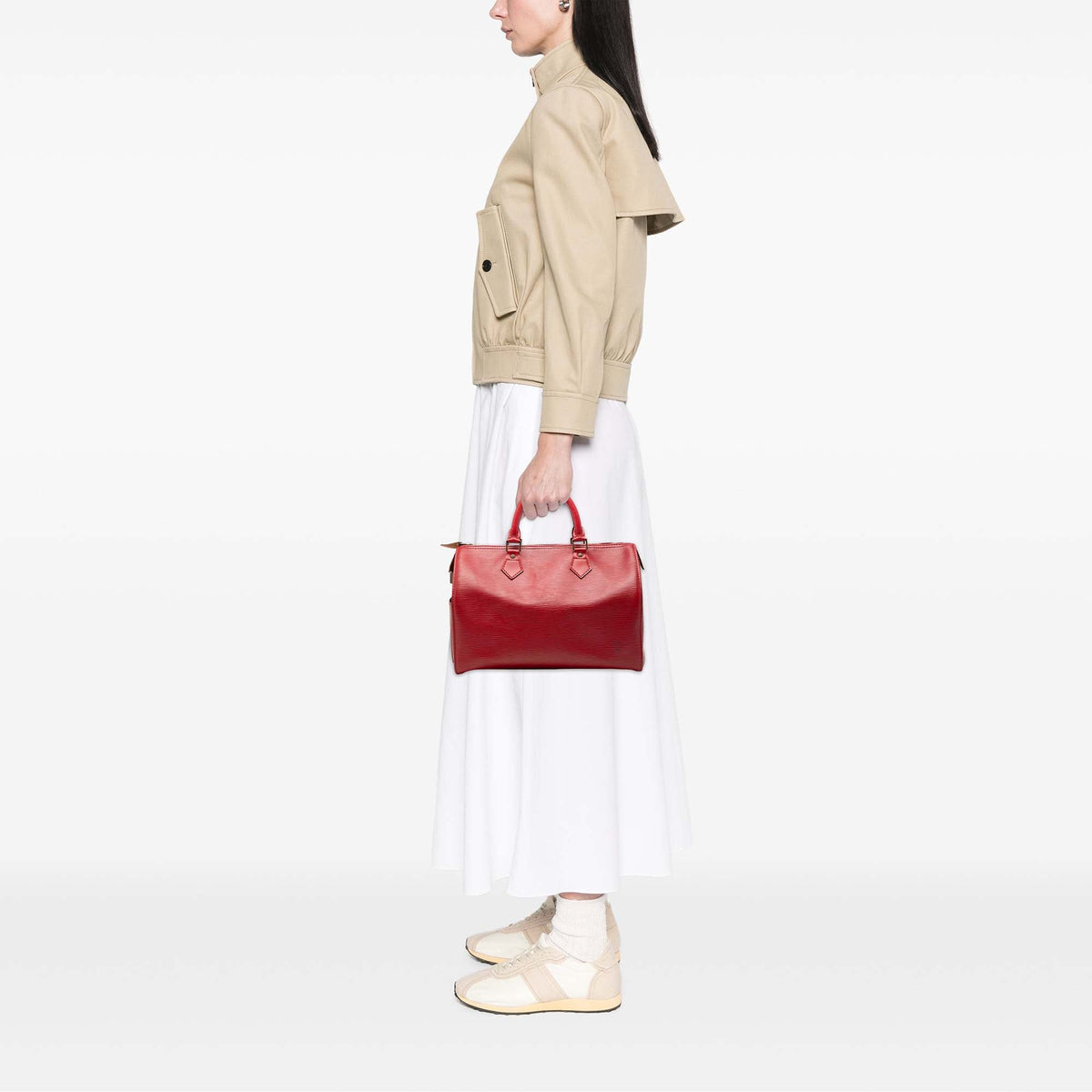 Louis Vuitton Epi Speedy 30 — Red