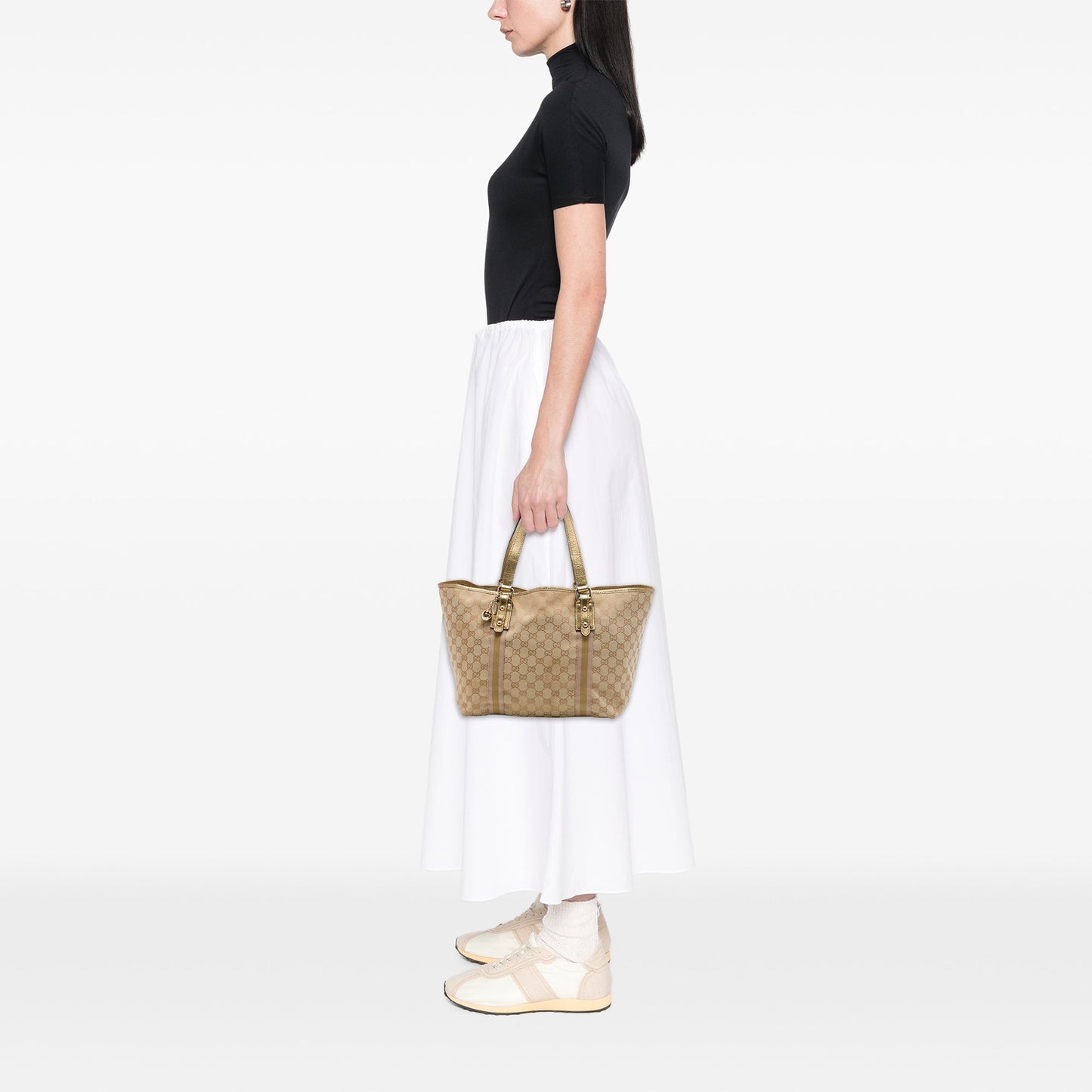 Gucci Large GG Canvas Jolicoeur Tote