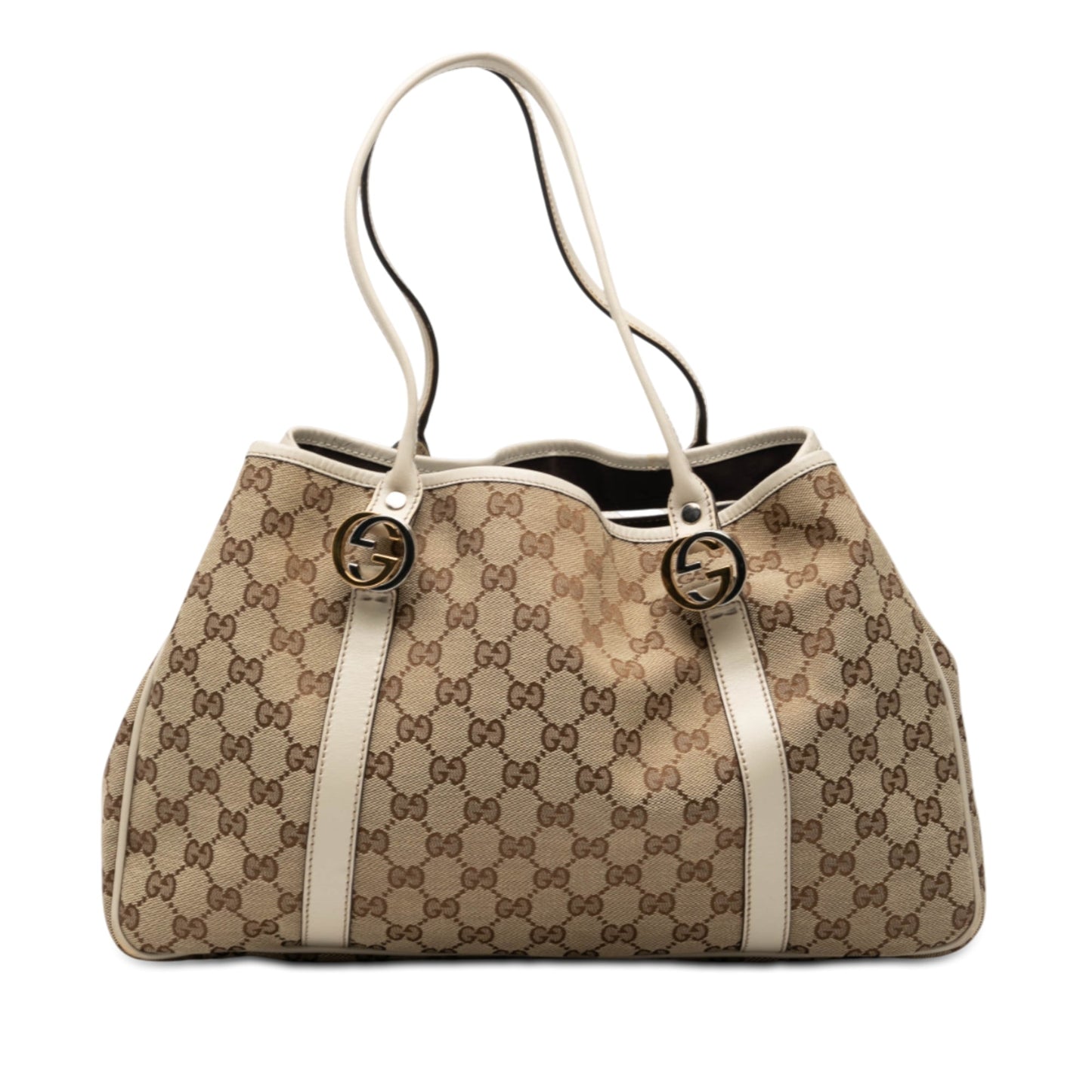 Gucci GG Canvas Twins Tote