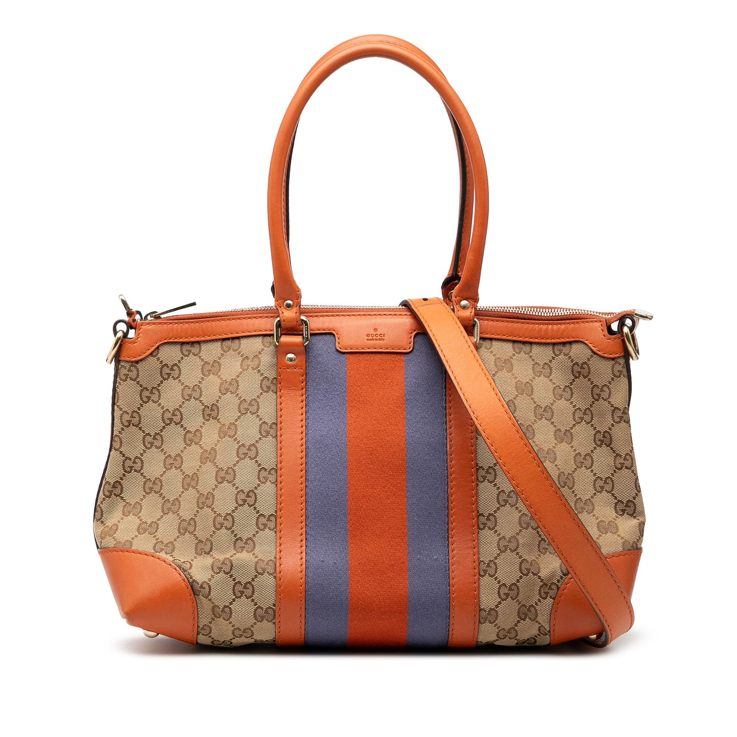 Gucci GG Canvas Web Satchel