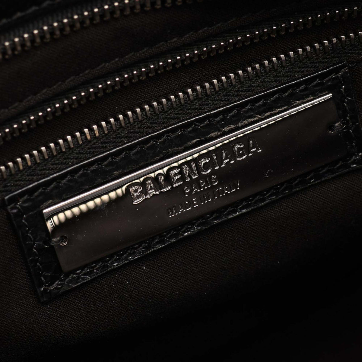Balenciaga Medium Lambskin Le City Satchel
