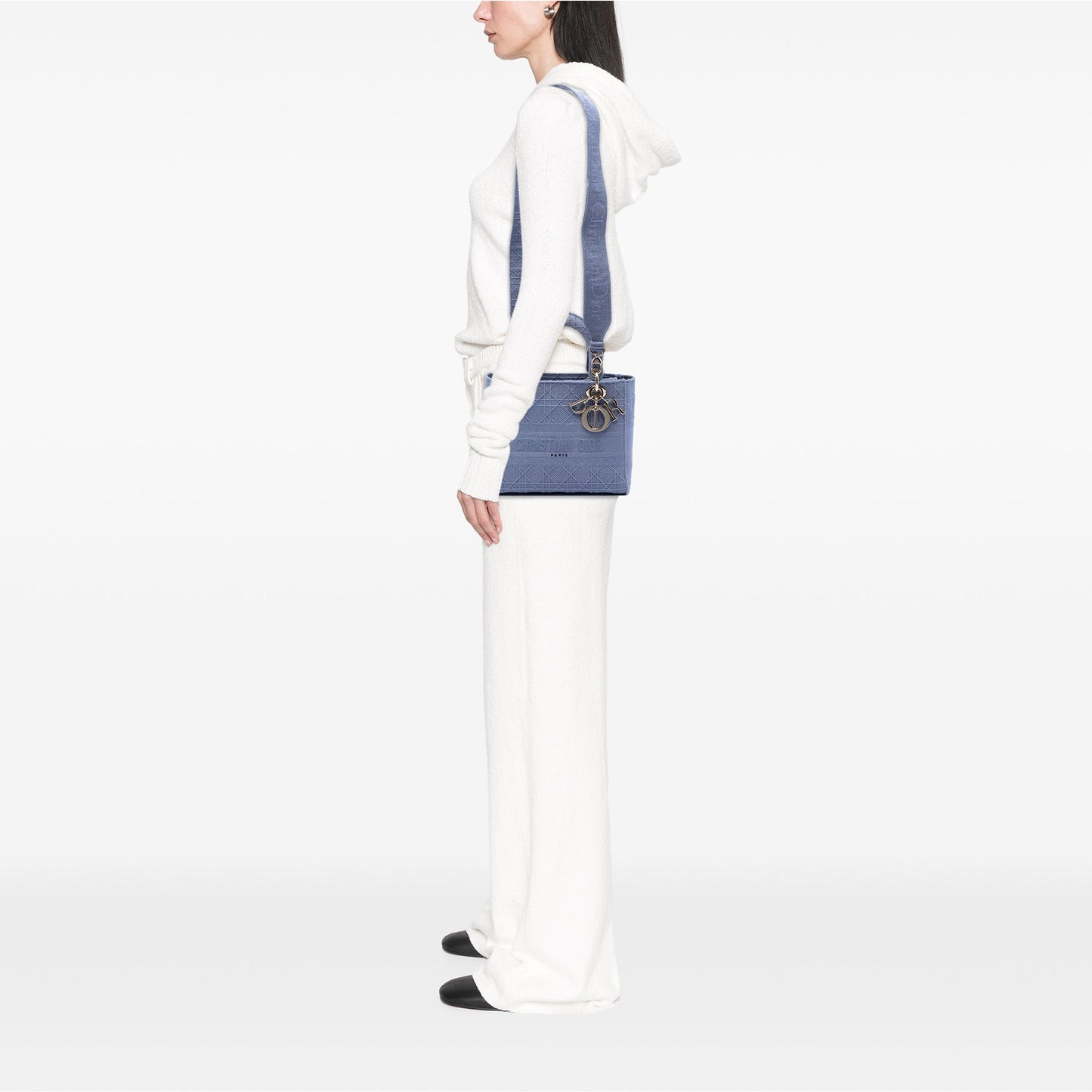 Dior Medium Canvas Cannage Lady D Lite