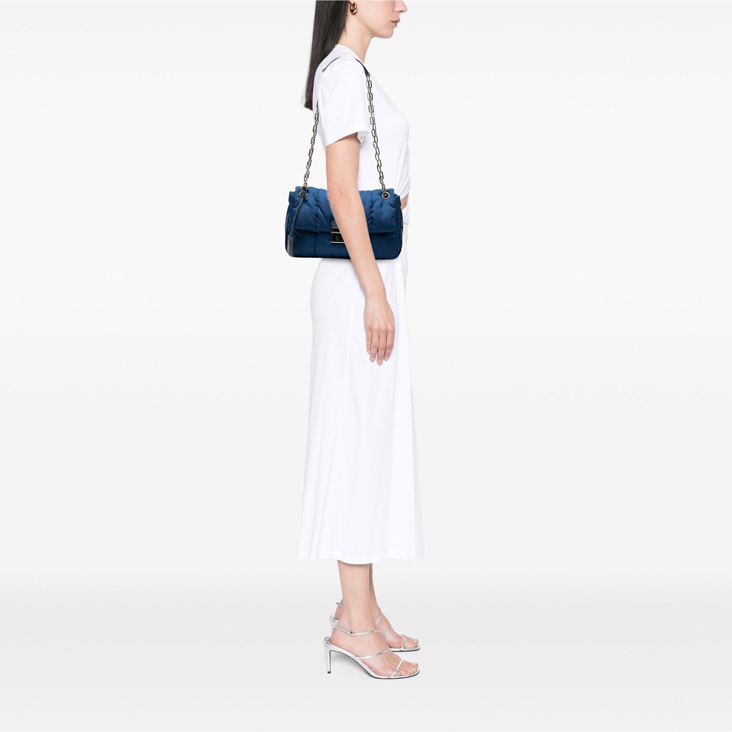 Tessuto Bomber Sound Lock Chain Flap