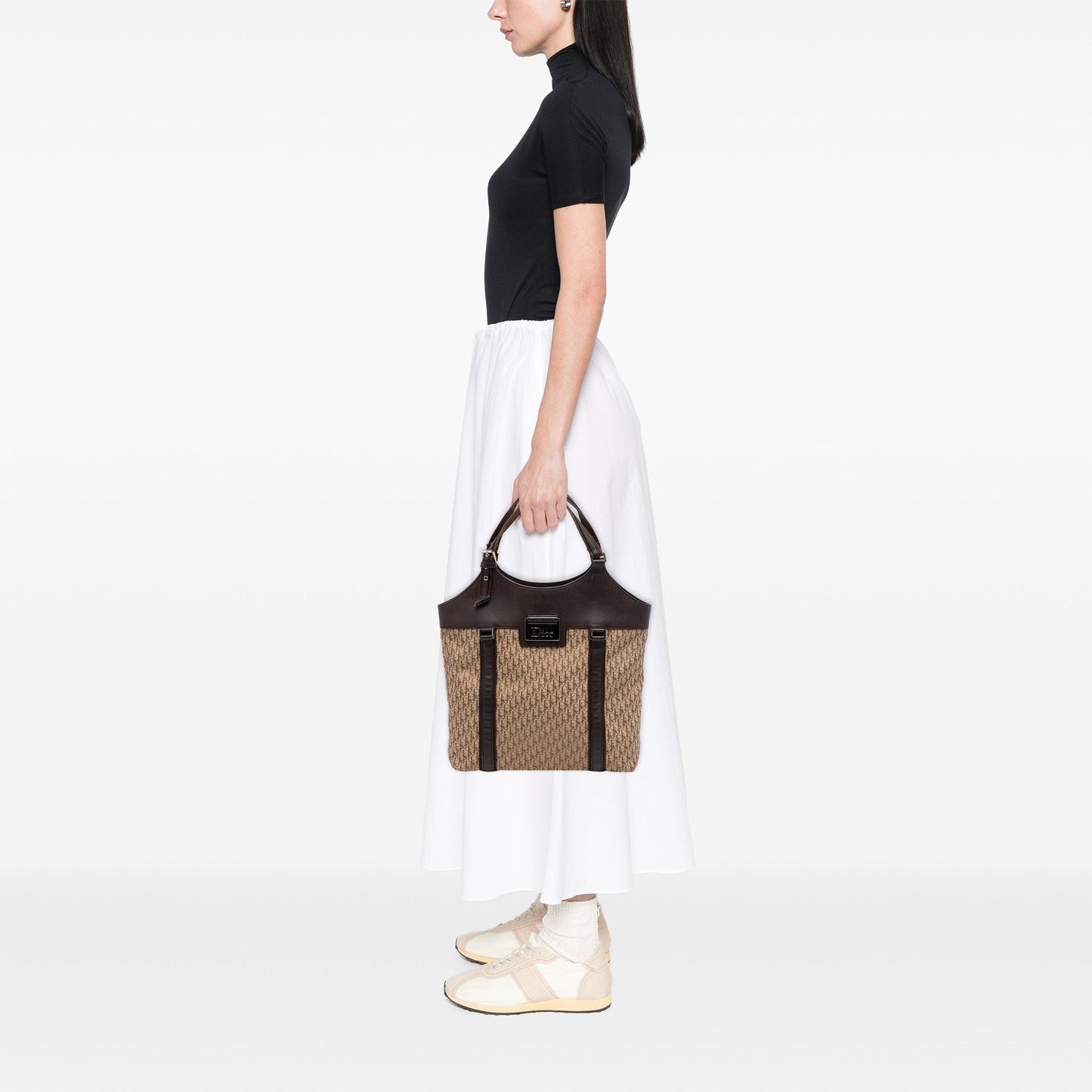 Dior Diorissimo Trotter Canvas Street Chic Tote