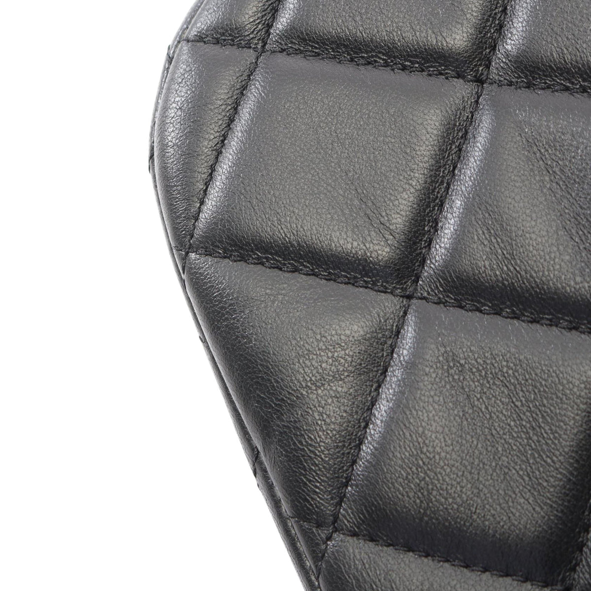Chanel Quilted Lambskin Half Moon Single Flap