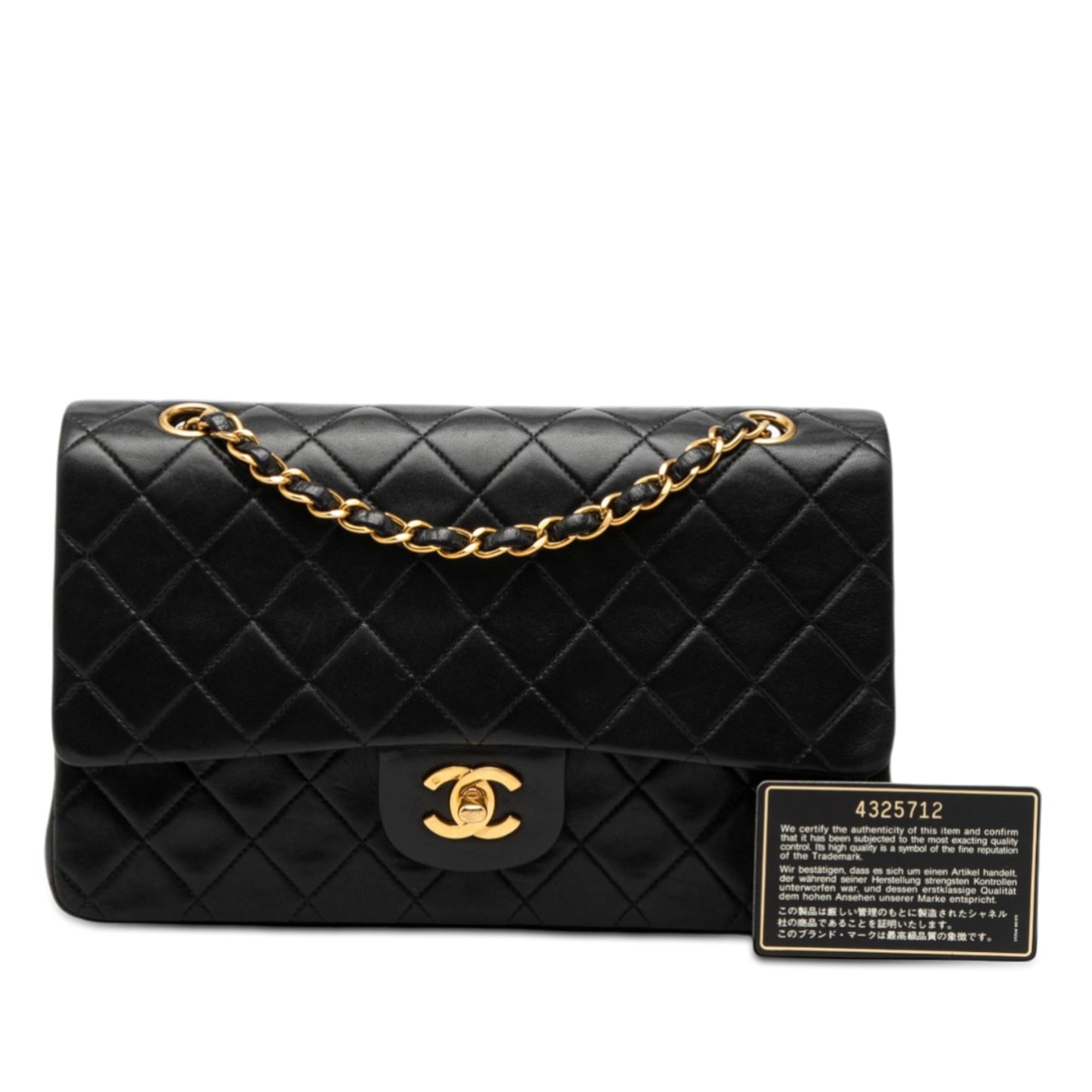 Chanel Medium Classic Lambskin Double Flap