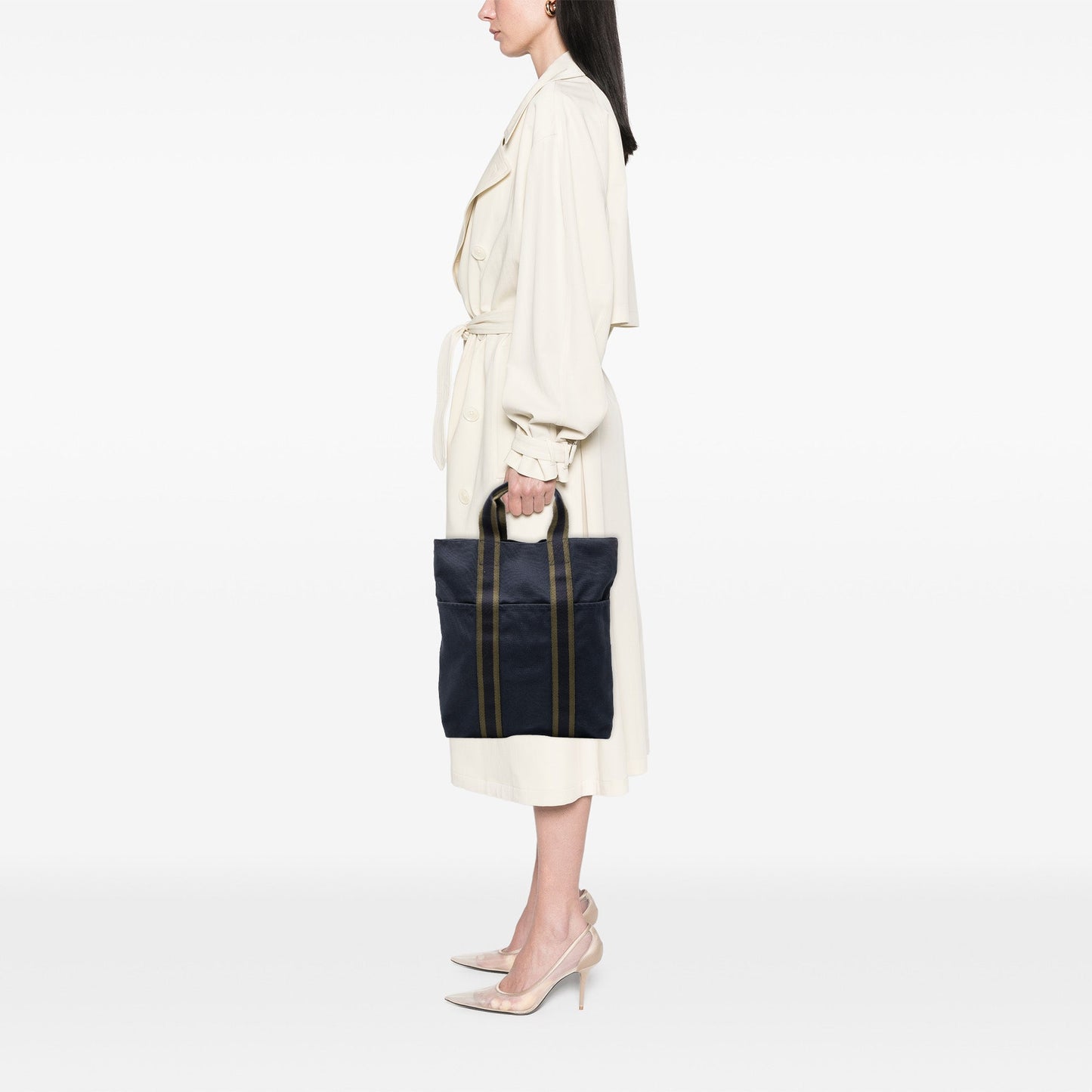 Hermès Toile Fourre Tout Cabas