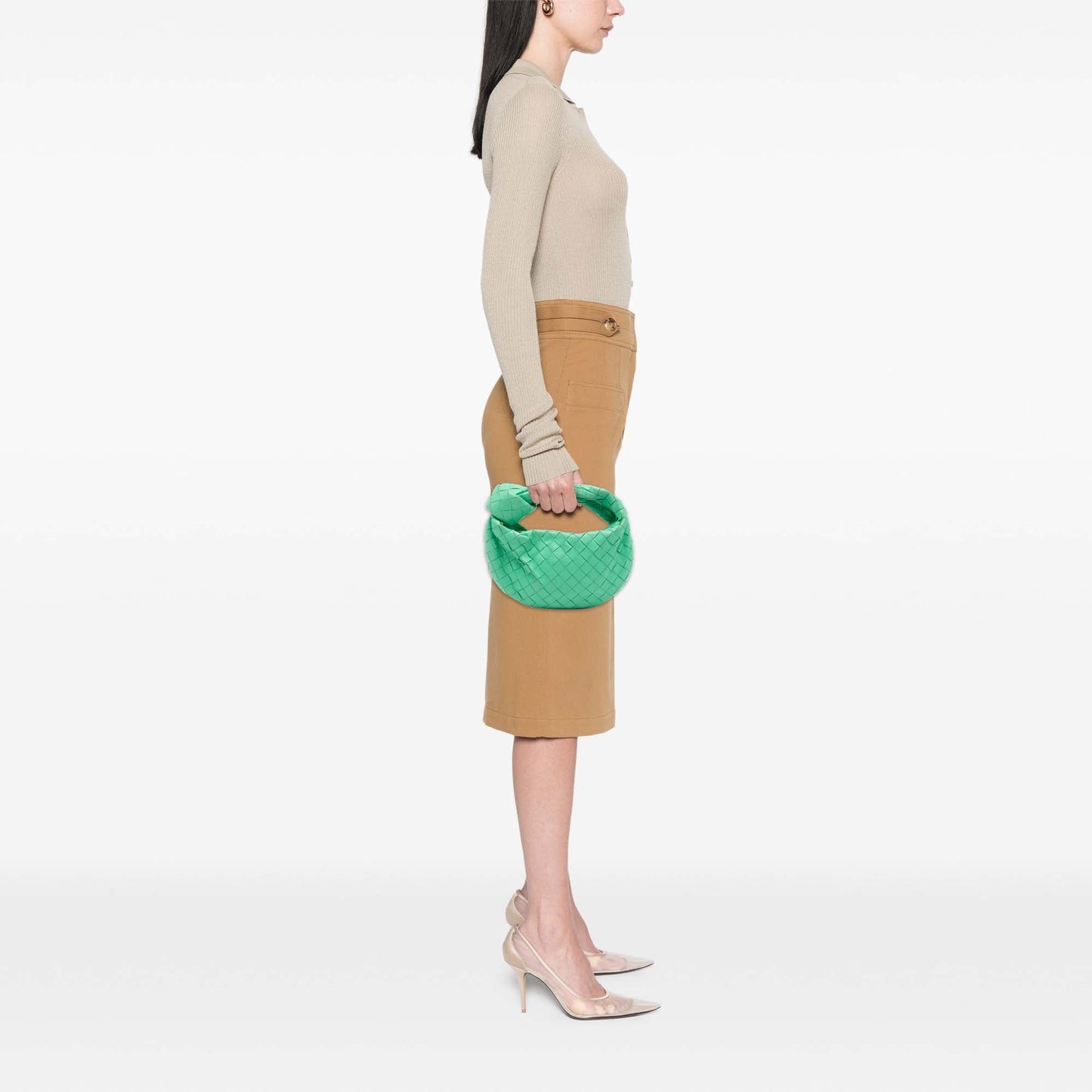 Bottega Veneta Mini Nappa Intrecciato Jodie