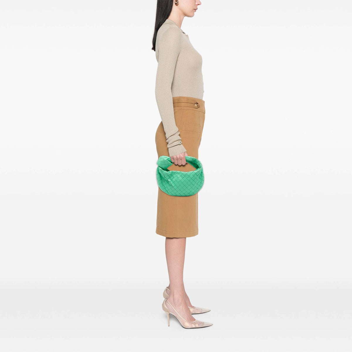 Bottega Veneta Mini Nappa Intrecciato Jodie
