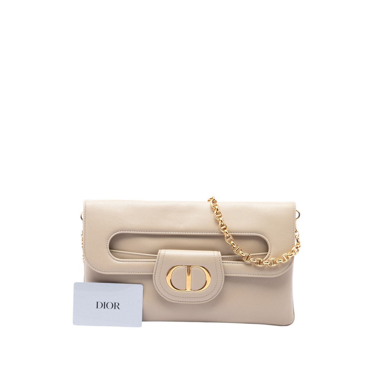 Dior Medium Calfskin DiorDouble Chain Bag