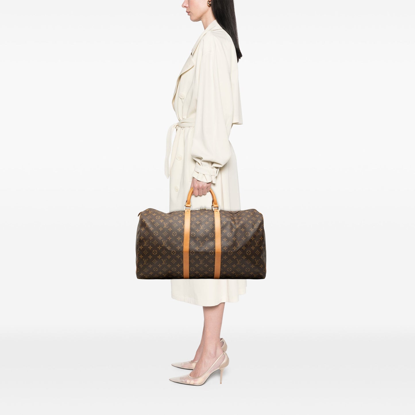 Louis Vuitton Monogram Keepall 55