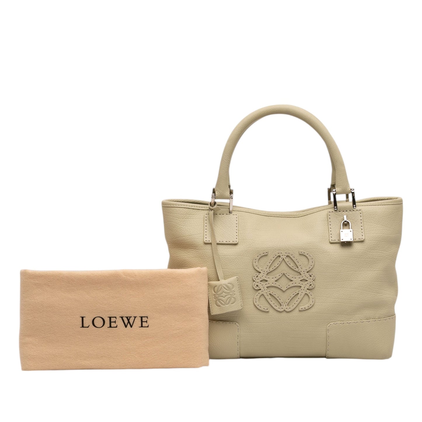 LOEWE Leather Fusta 30 Tote