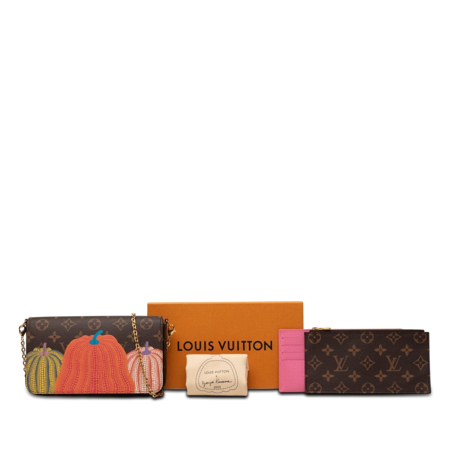 Louis Vuitton Yayoi Kusama Monogram Pumpkins Pochette Felicie